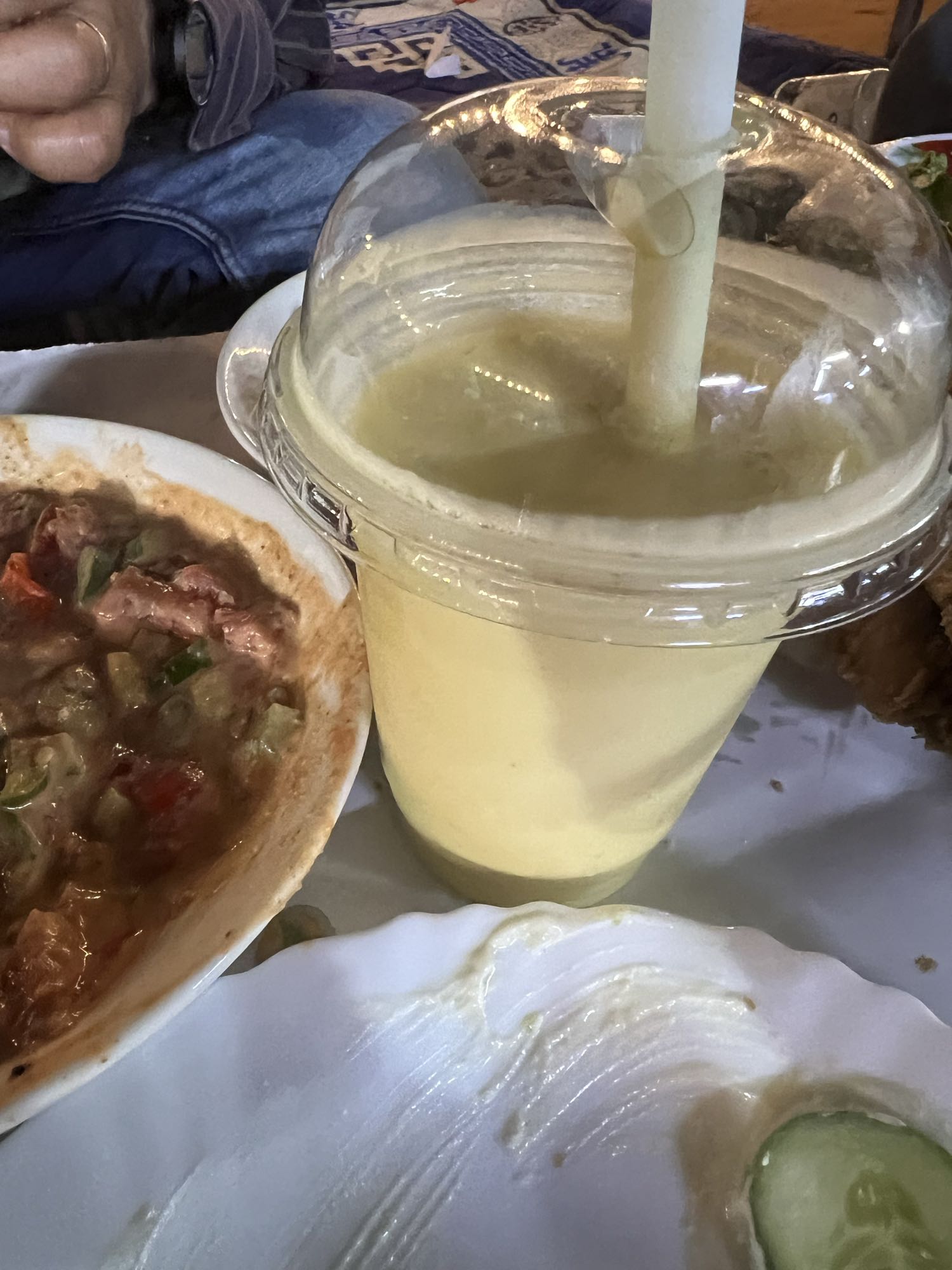 Mango Shake with Stew