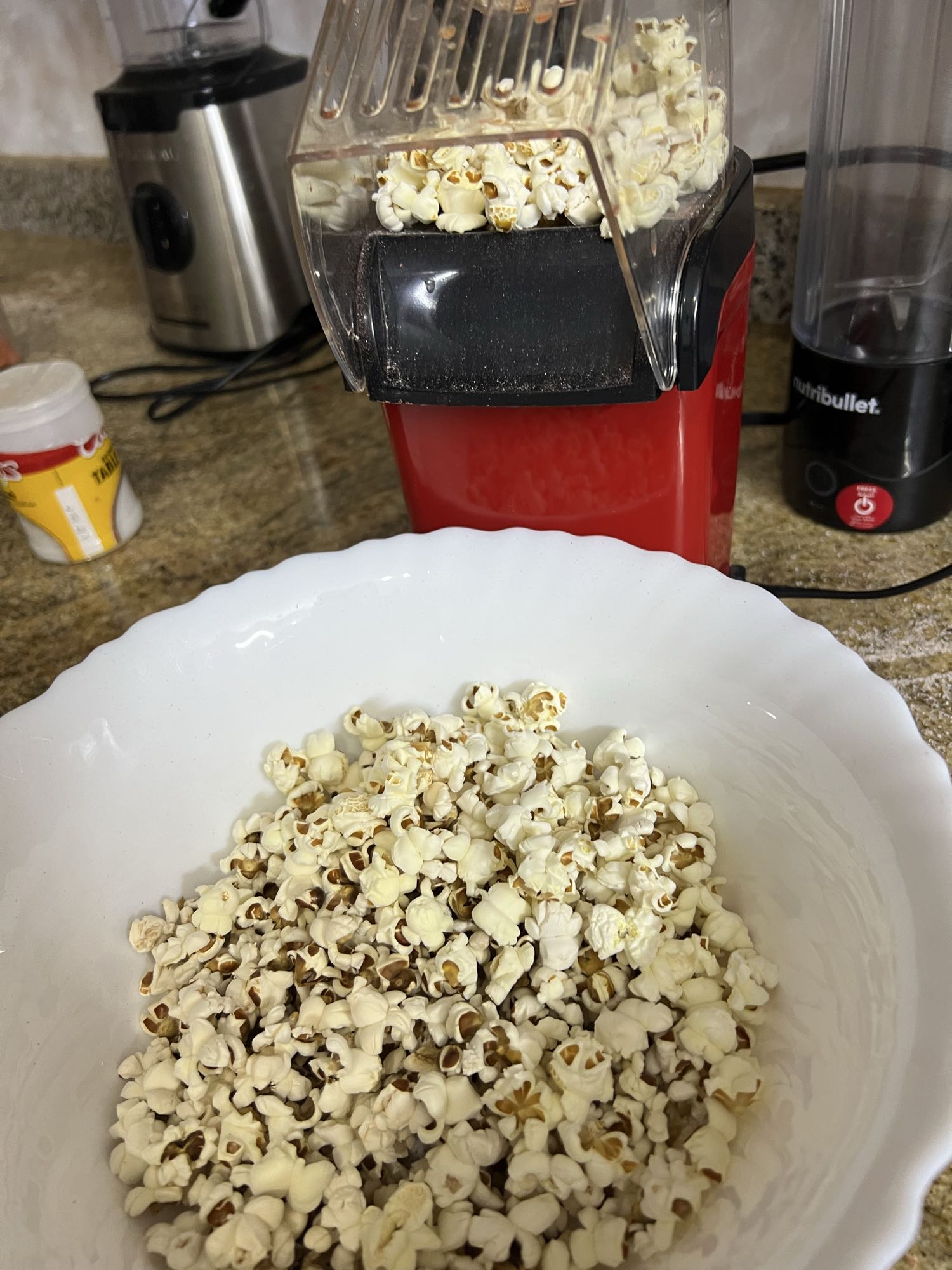 Air Popped Popcorn