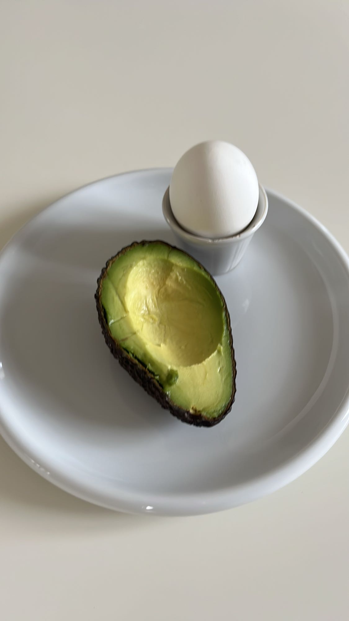 Ägg med avokado
