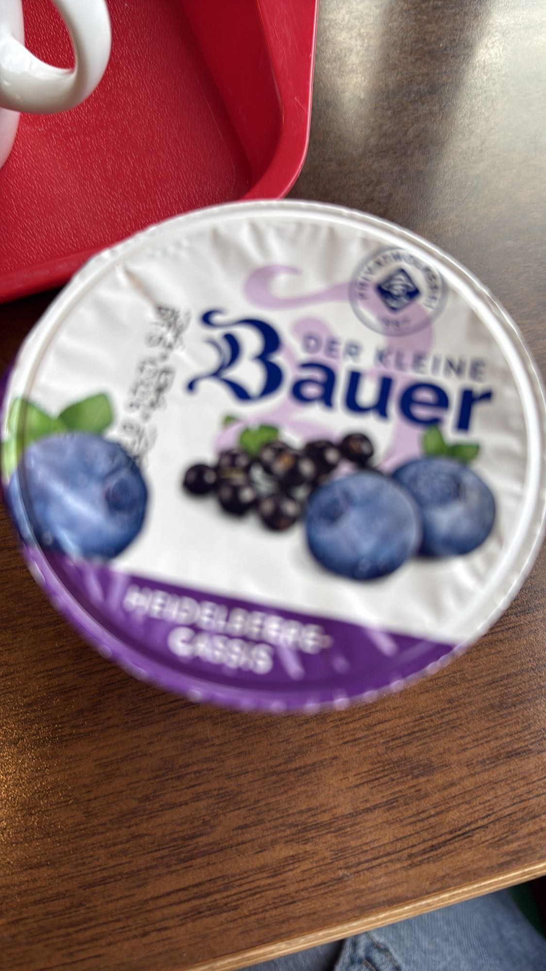 Bosbessen cassis yoghurt