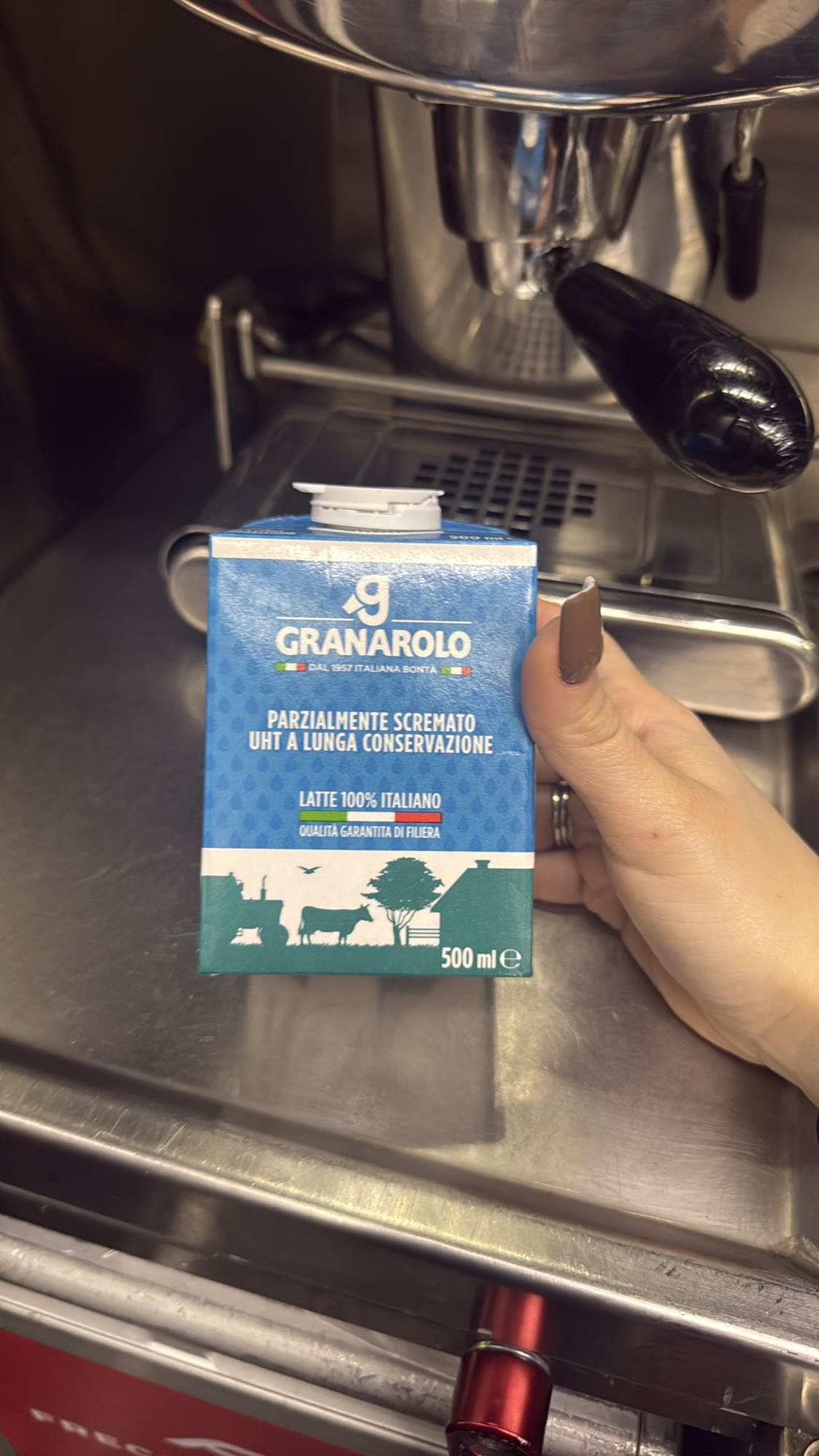 Latte parzialmente scremato