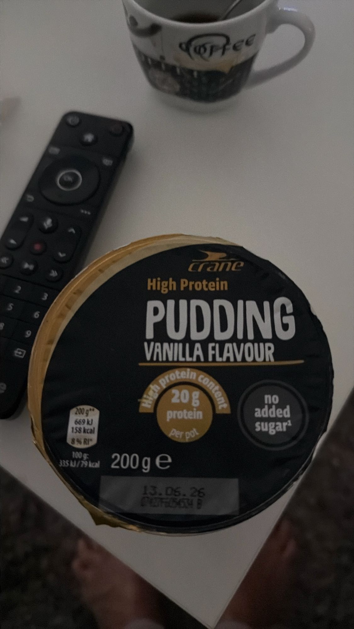 Vanille-Proteinpudding