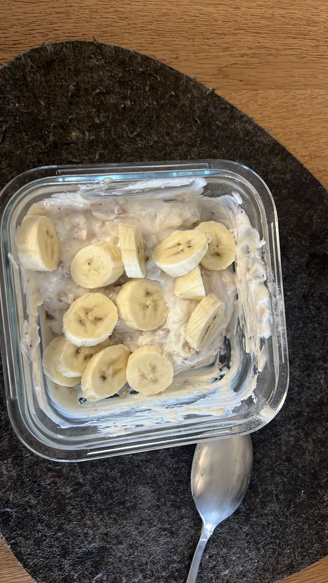 Porridge con banana