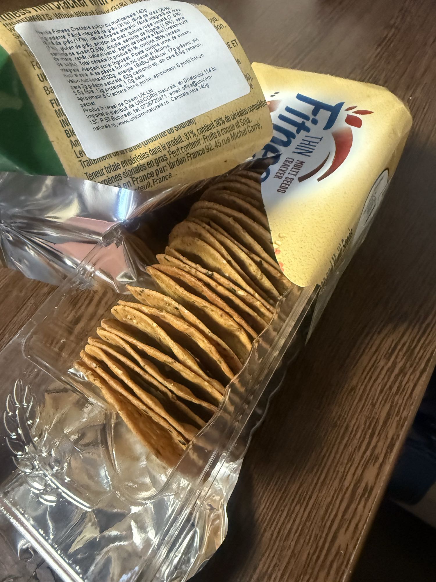 Crackers multicereale