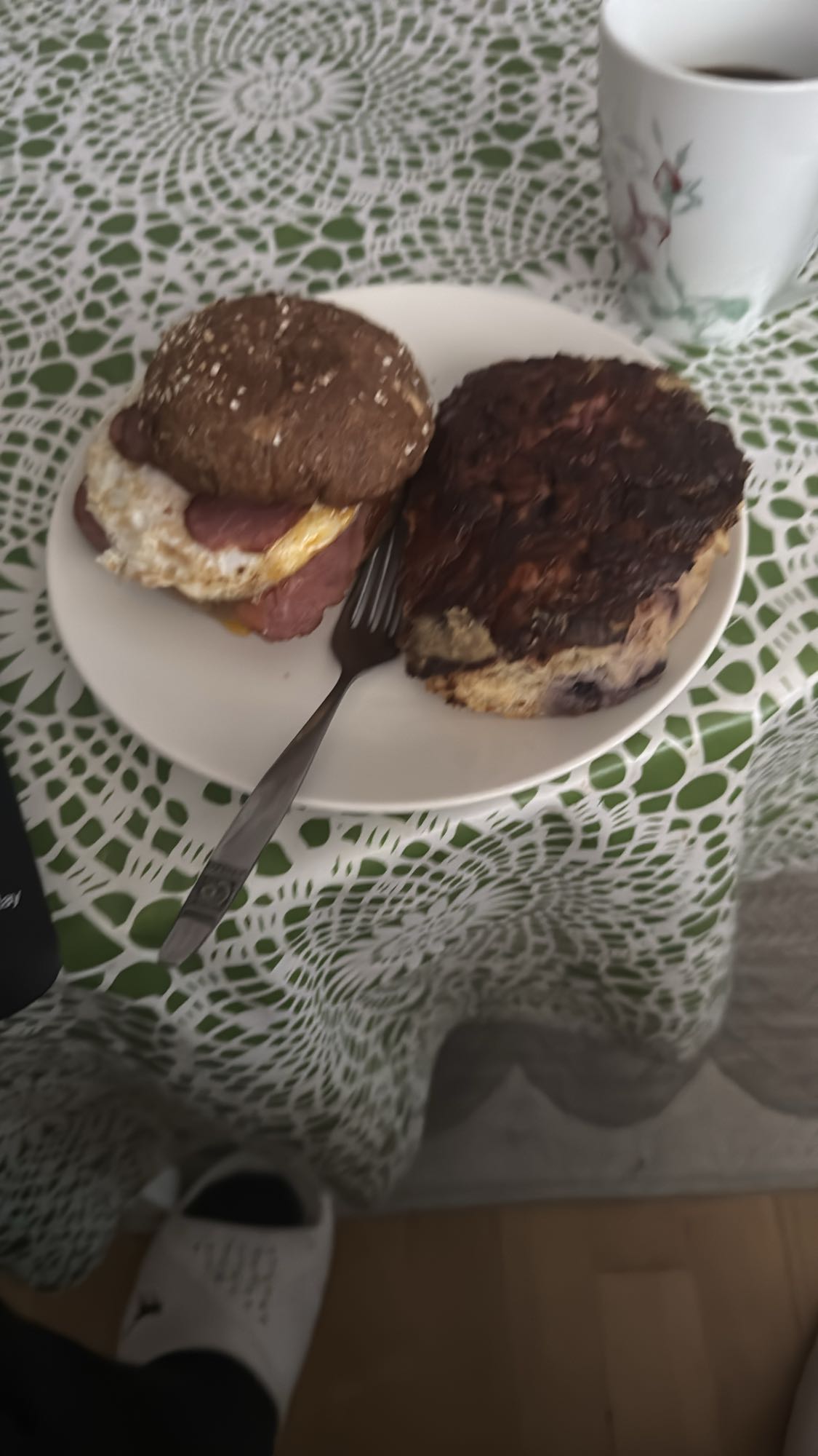 Frukost med smörgås
