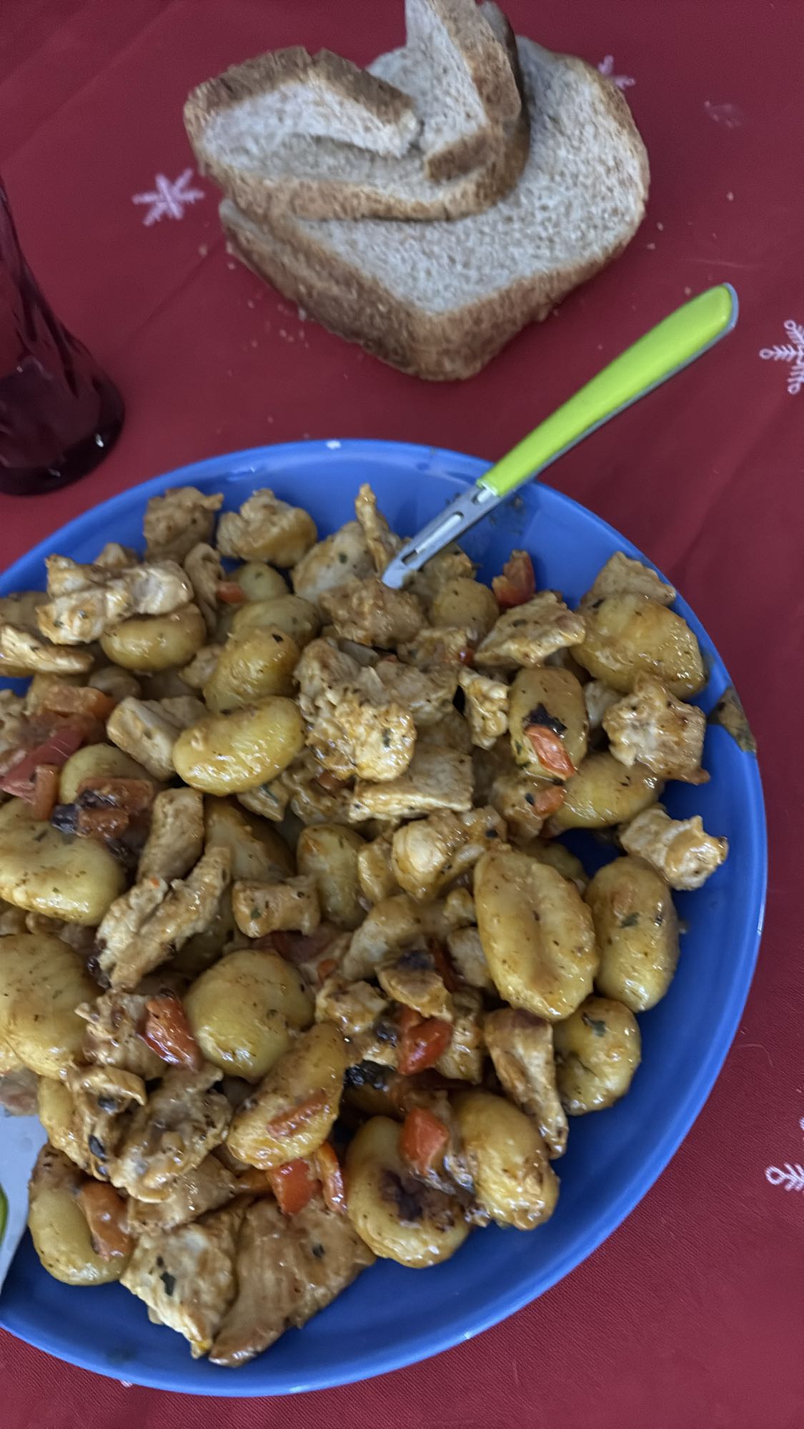 Poulet pommes de terre