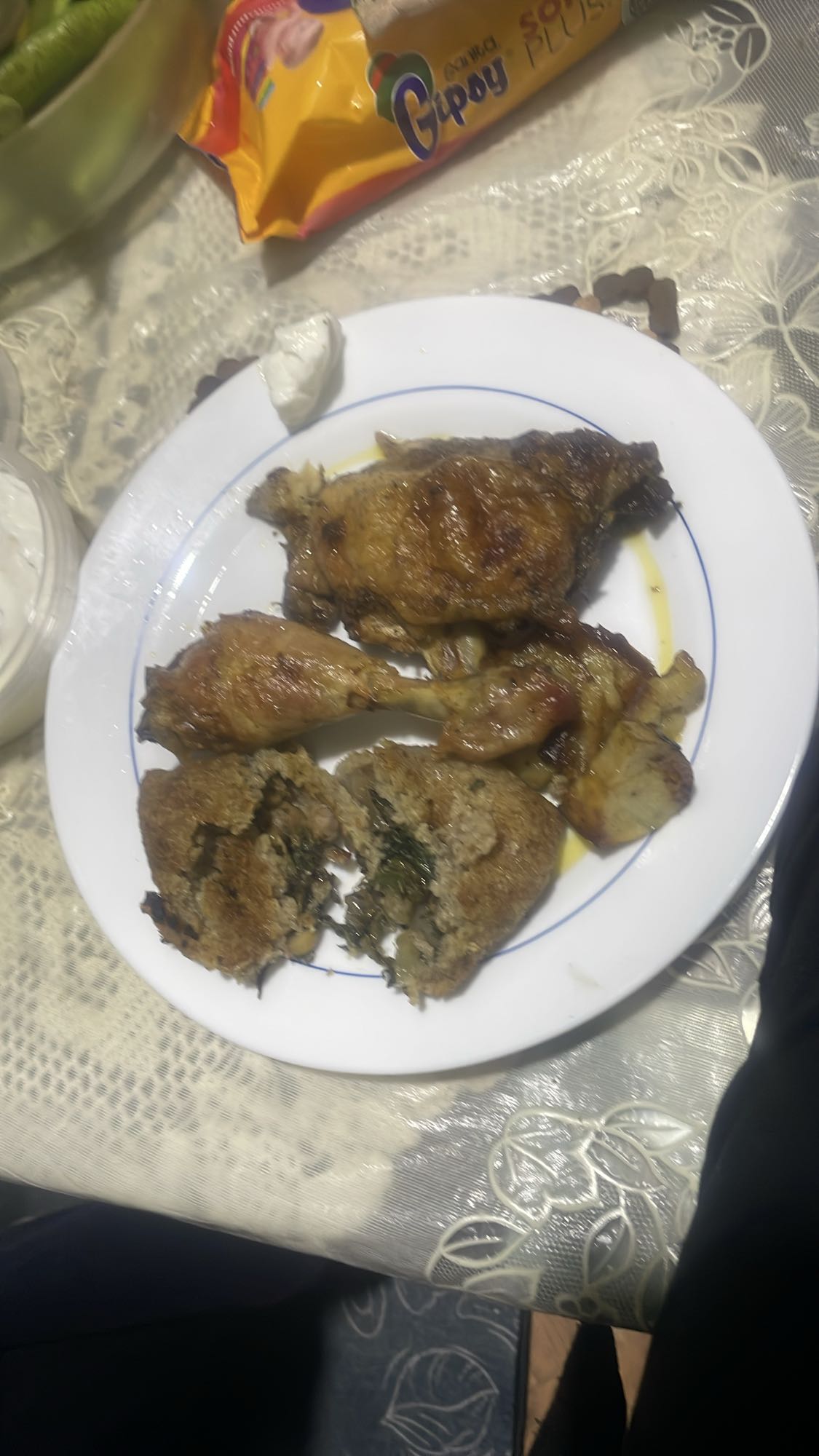 Roasted Chicken Plate