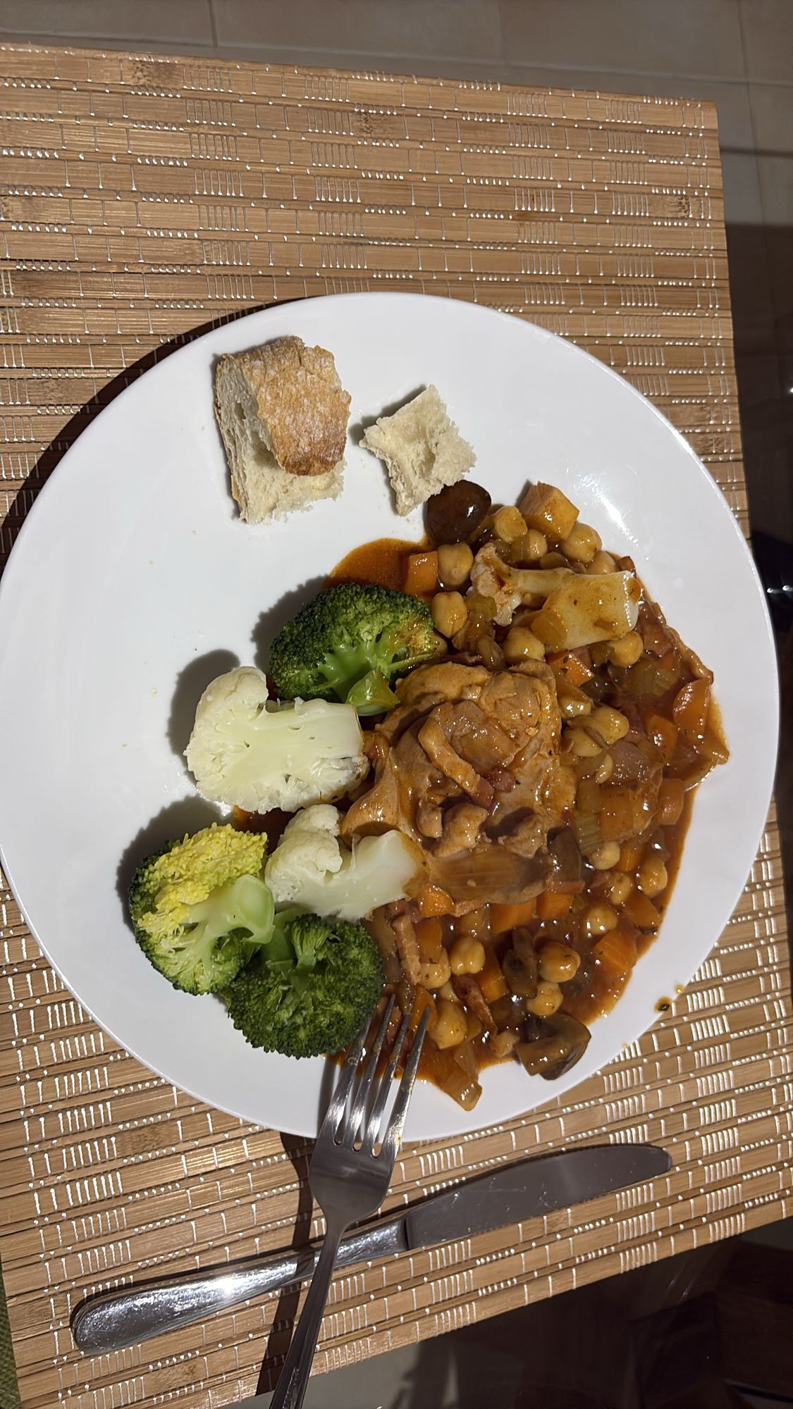 Chicken Chickpea Stew