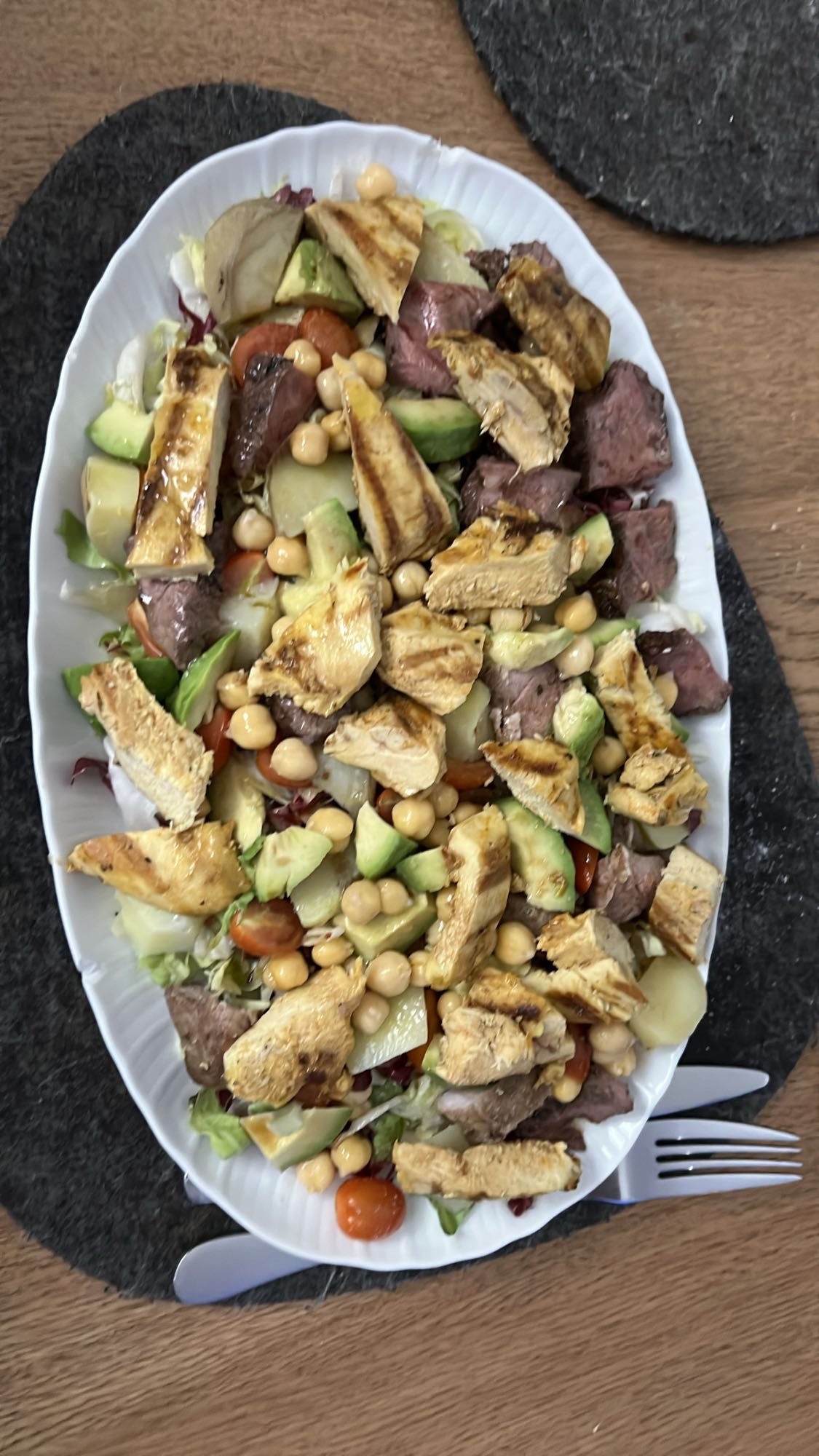 Insalata mista proteica