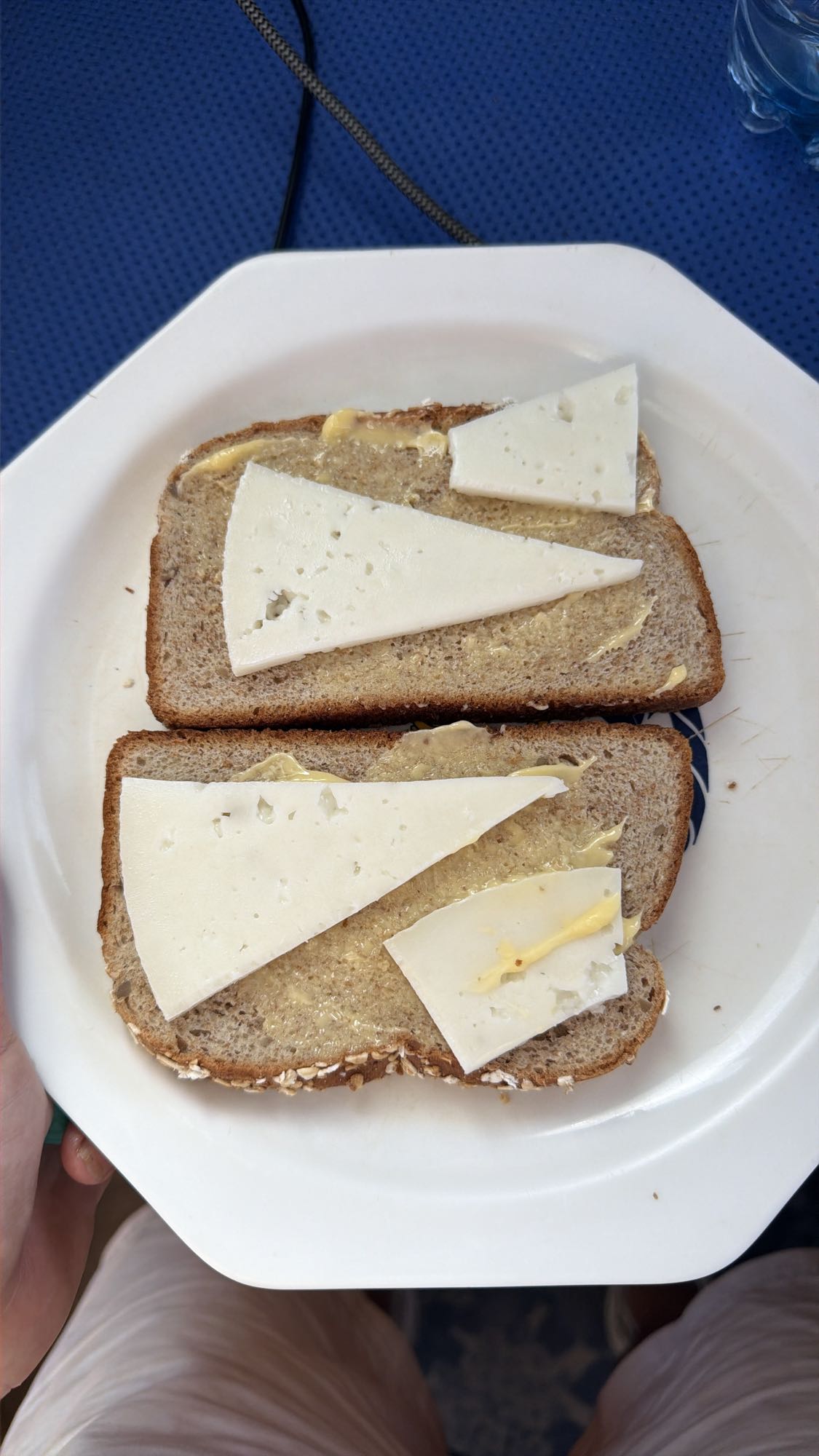 Cheese Mustard Toast