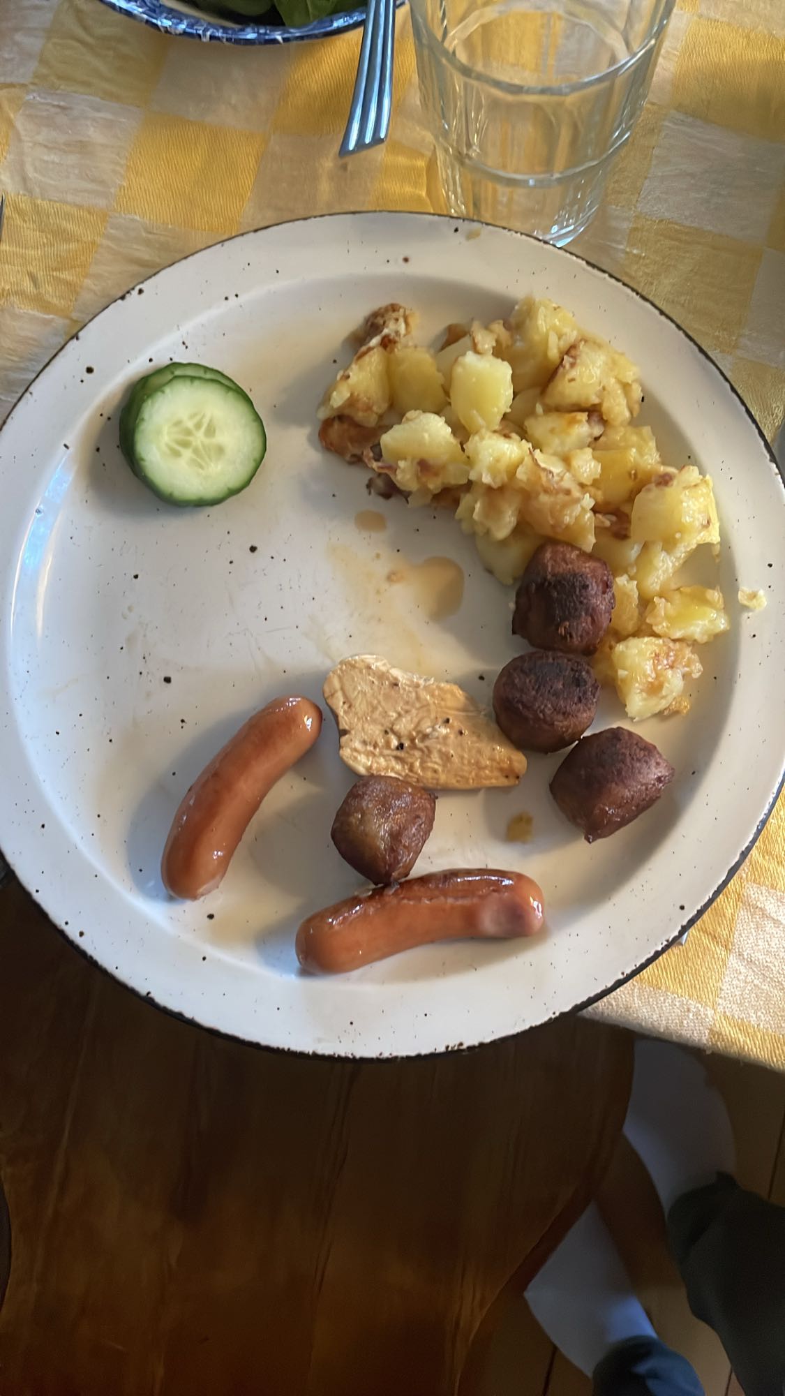 Korv med potatisgratäng