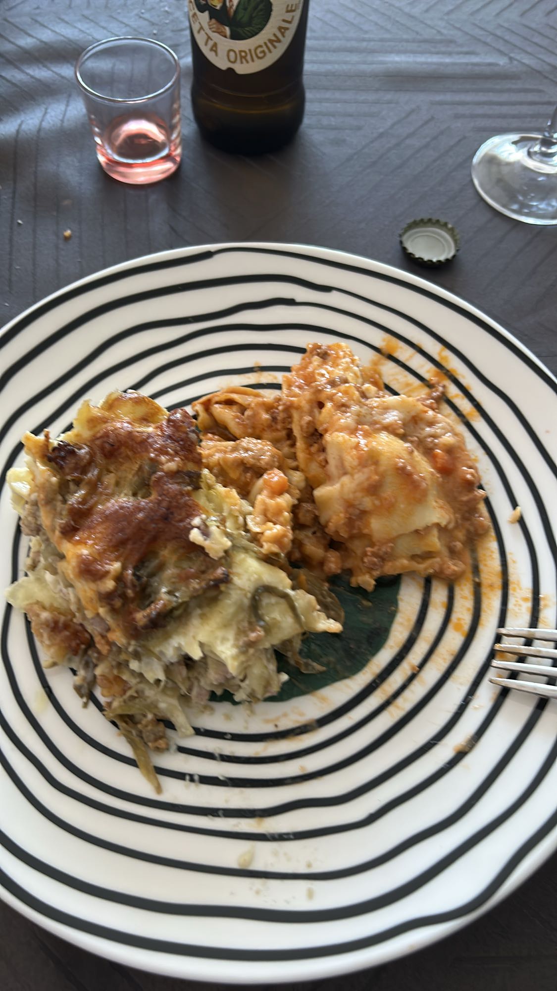 Lasagne miste al forno