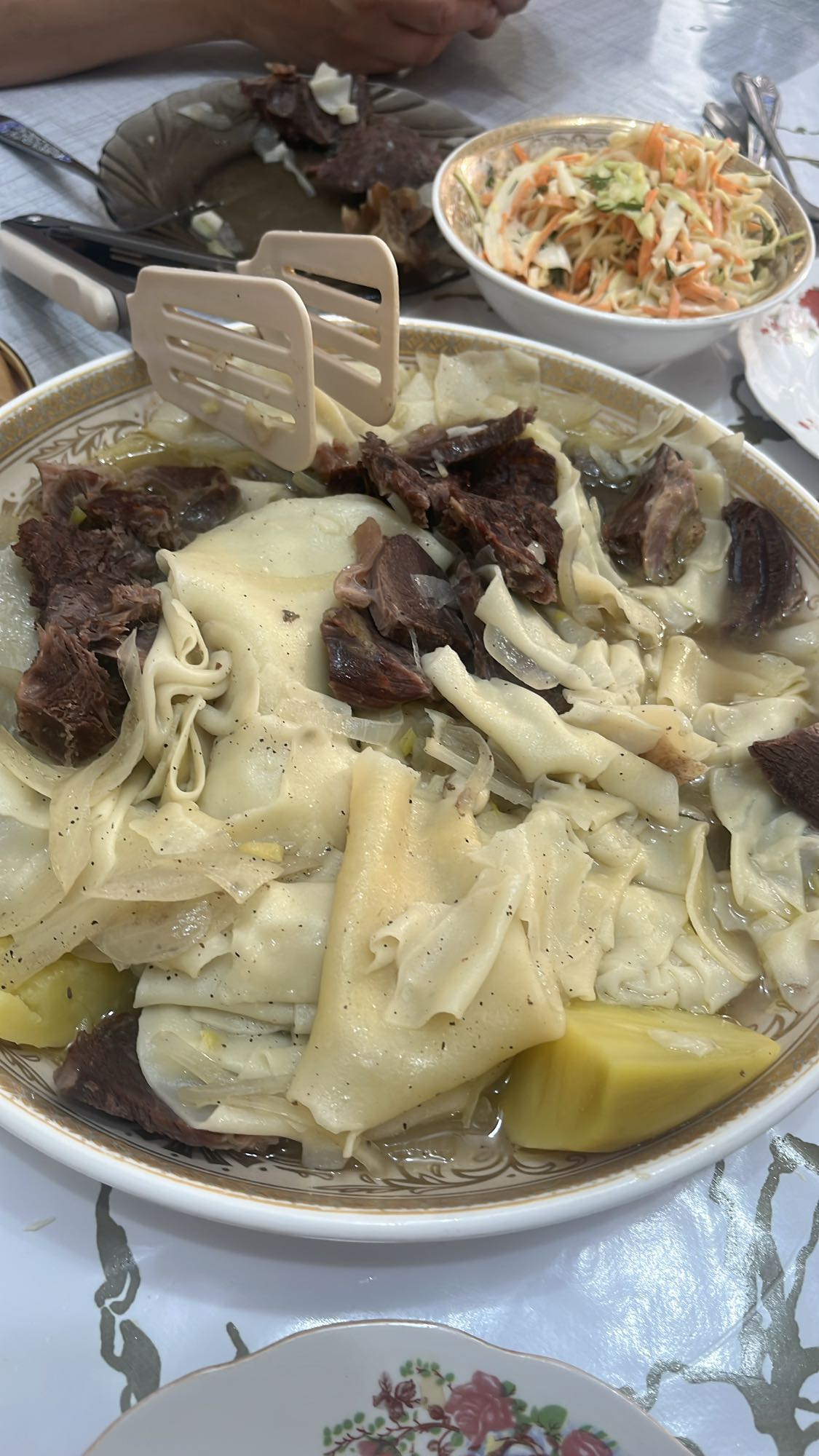 бешбармак с мясом