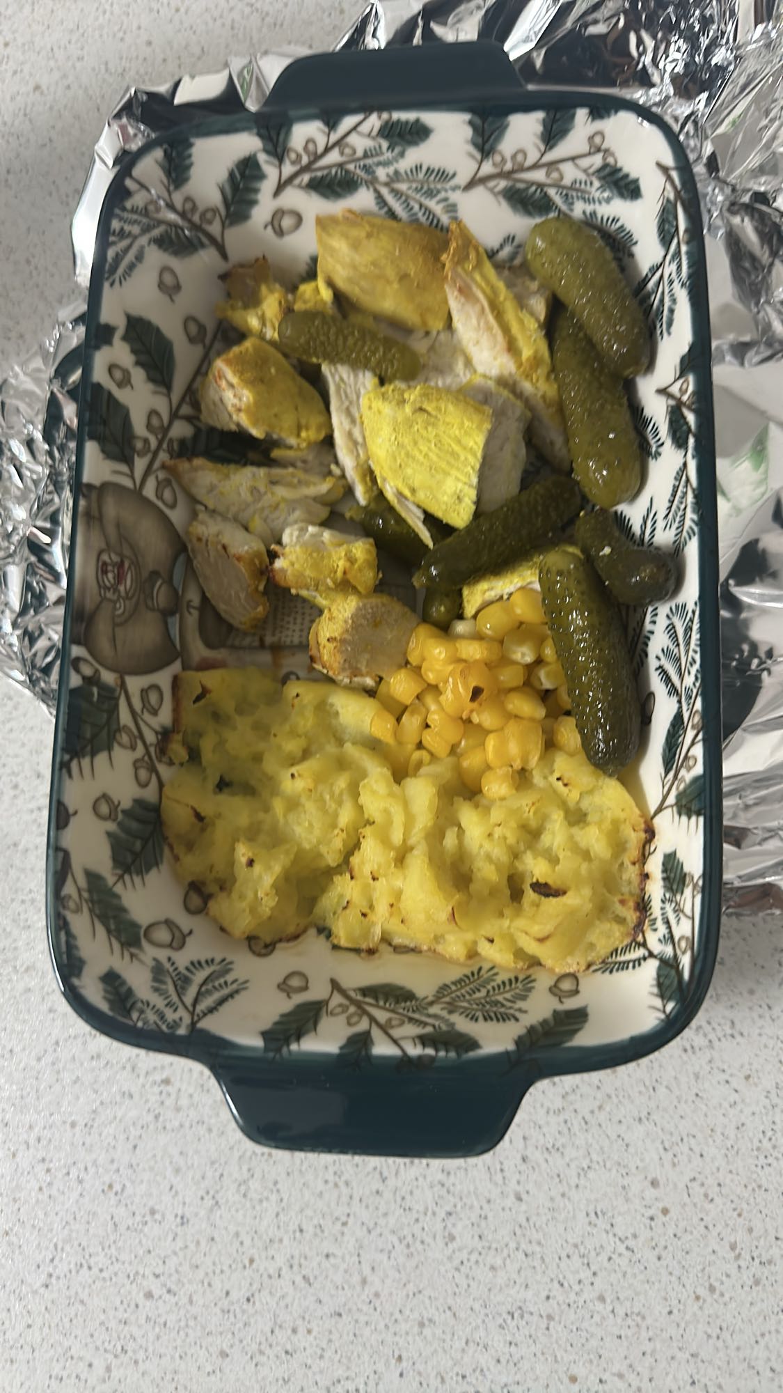 Chicken Mash Pickles
