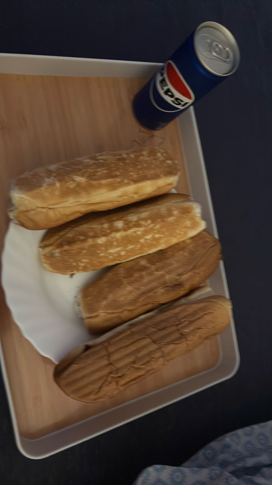 Bread Rolls and Cola