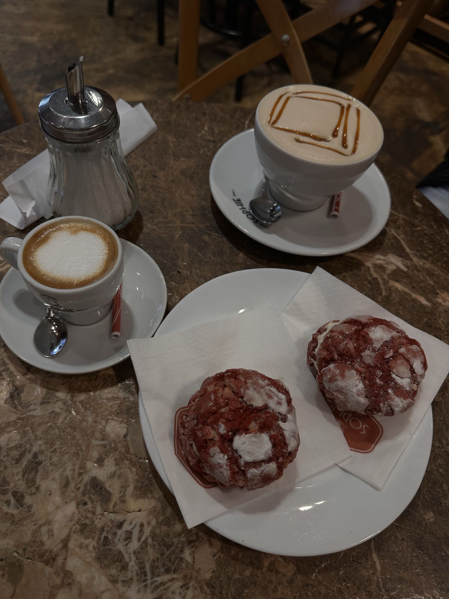 Coffee and pastries