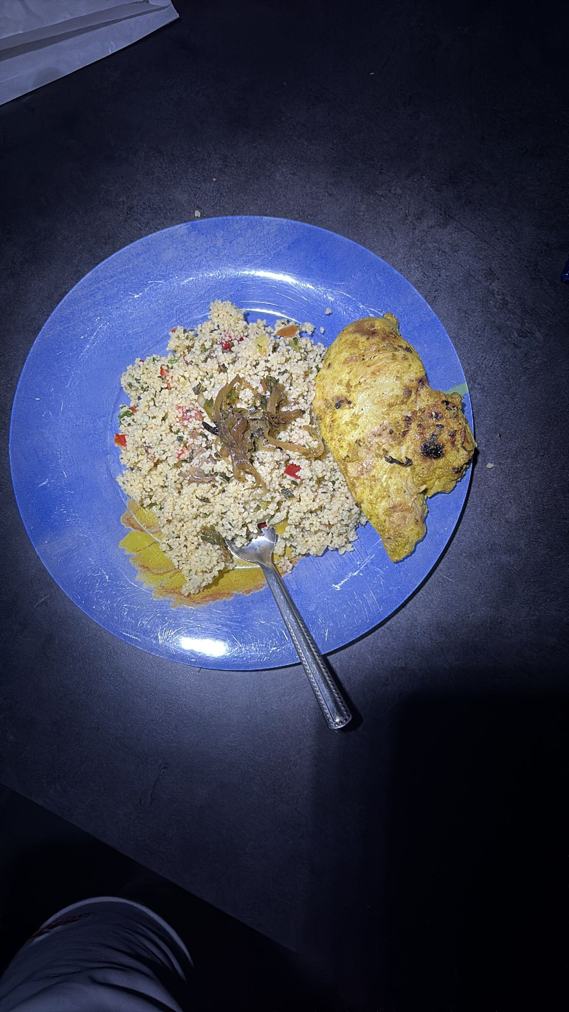 Couscous et poulet