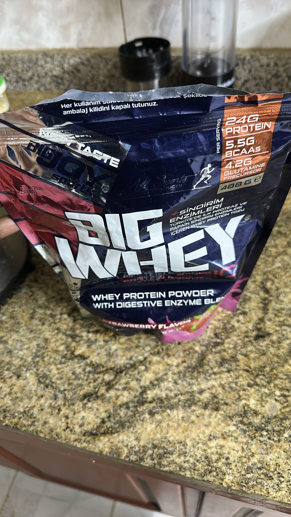 Strawberry Whey Shake