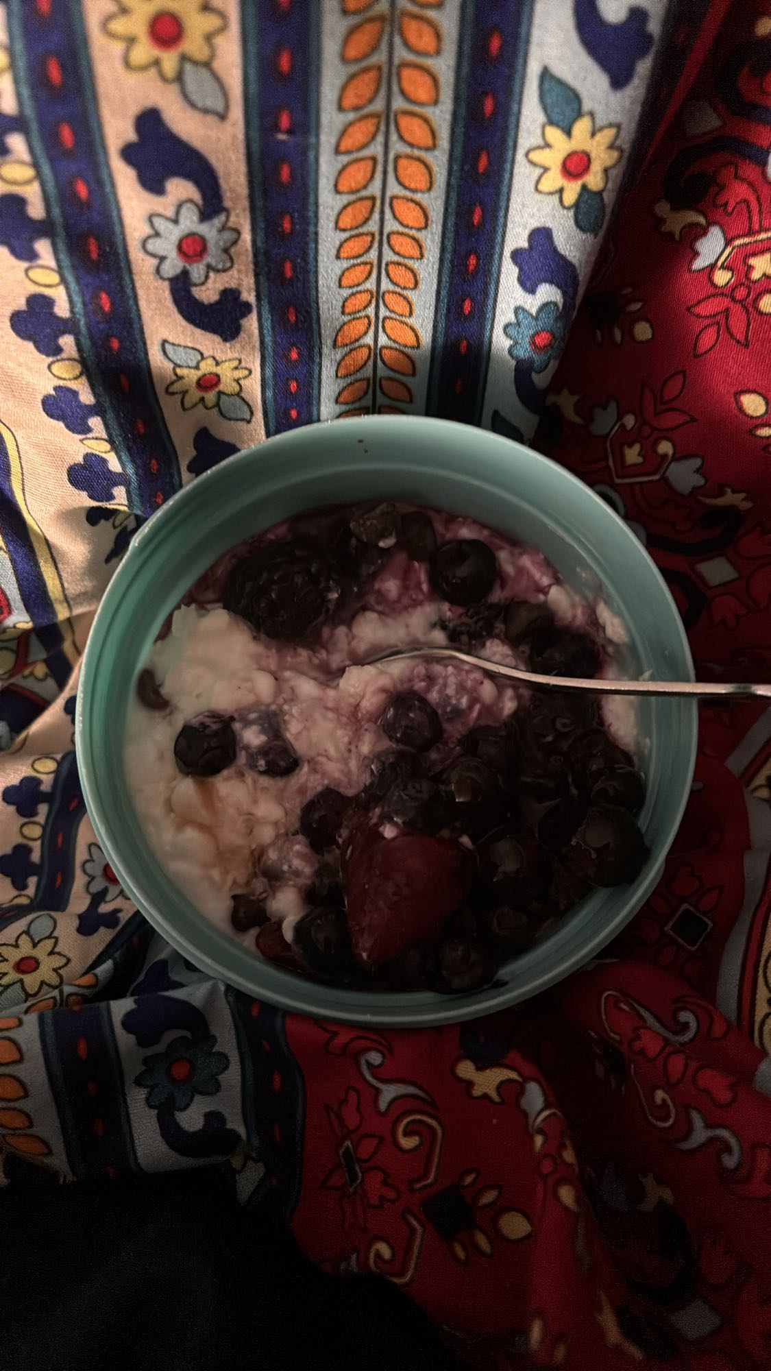 Yaourt aux fruits rouges