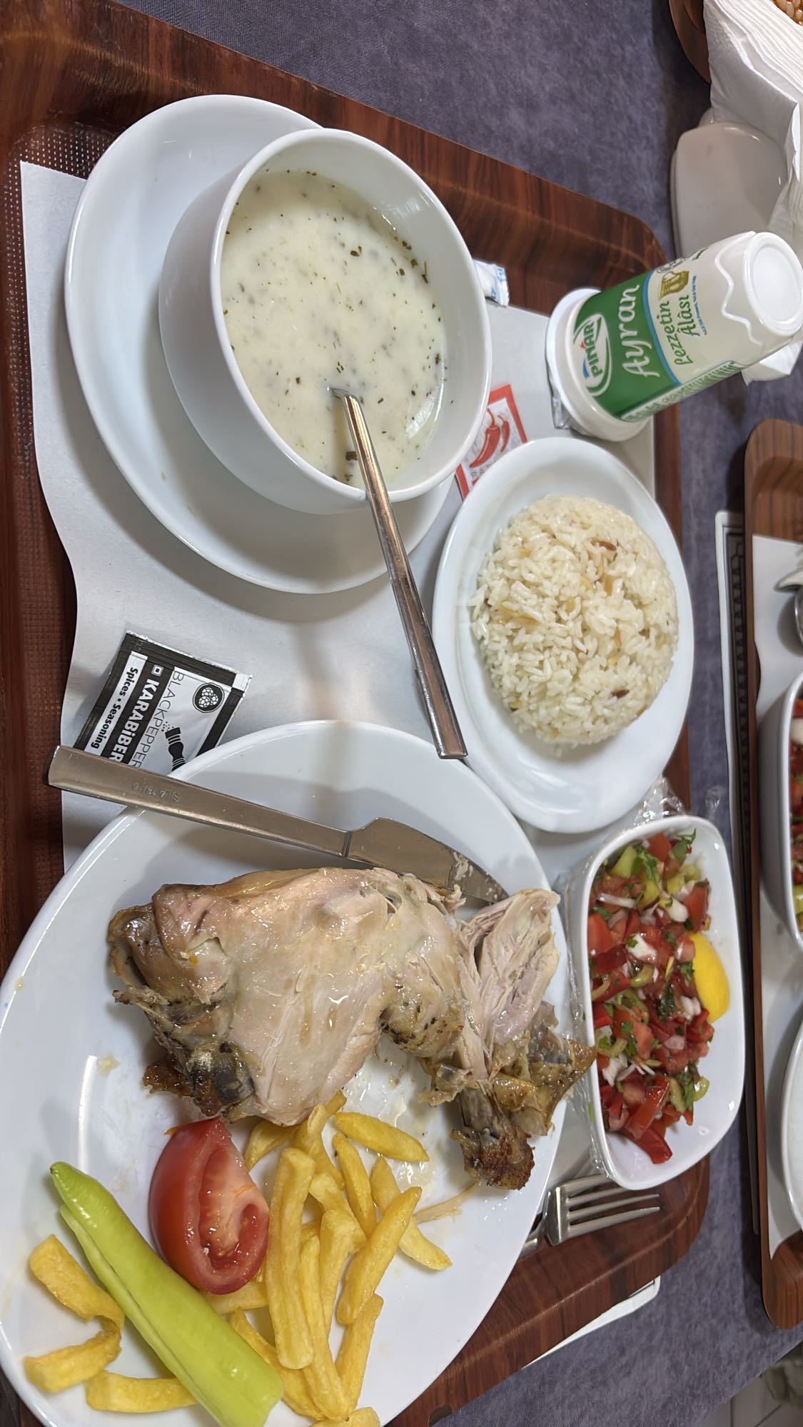 Tavuklu Öğle Yemeği