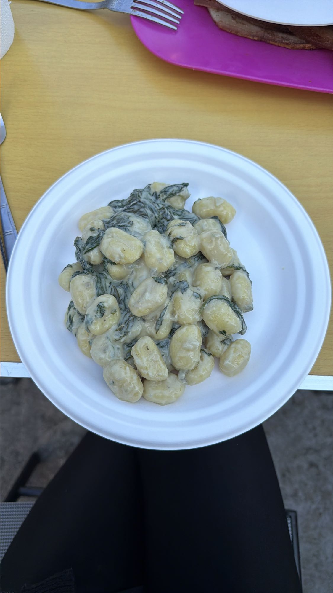Gnocchi cu spanac