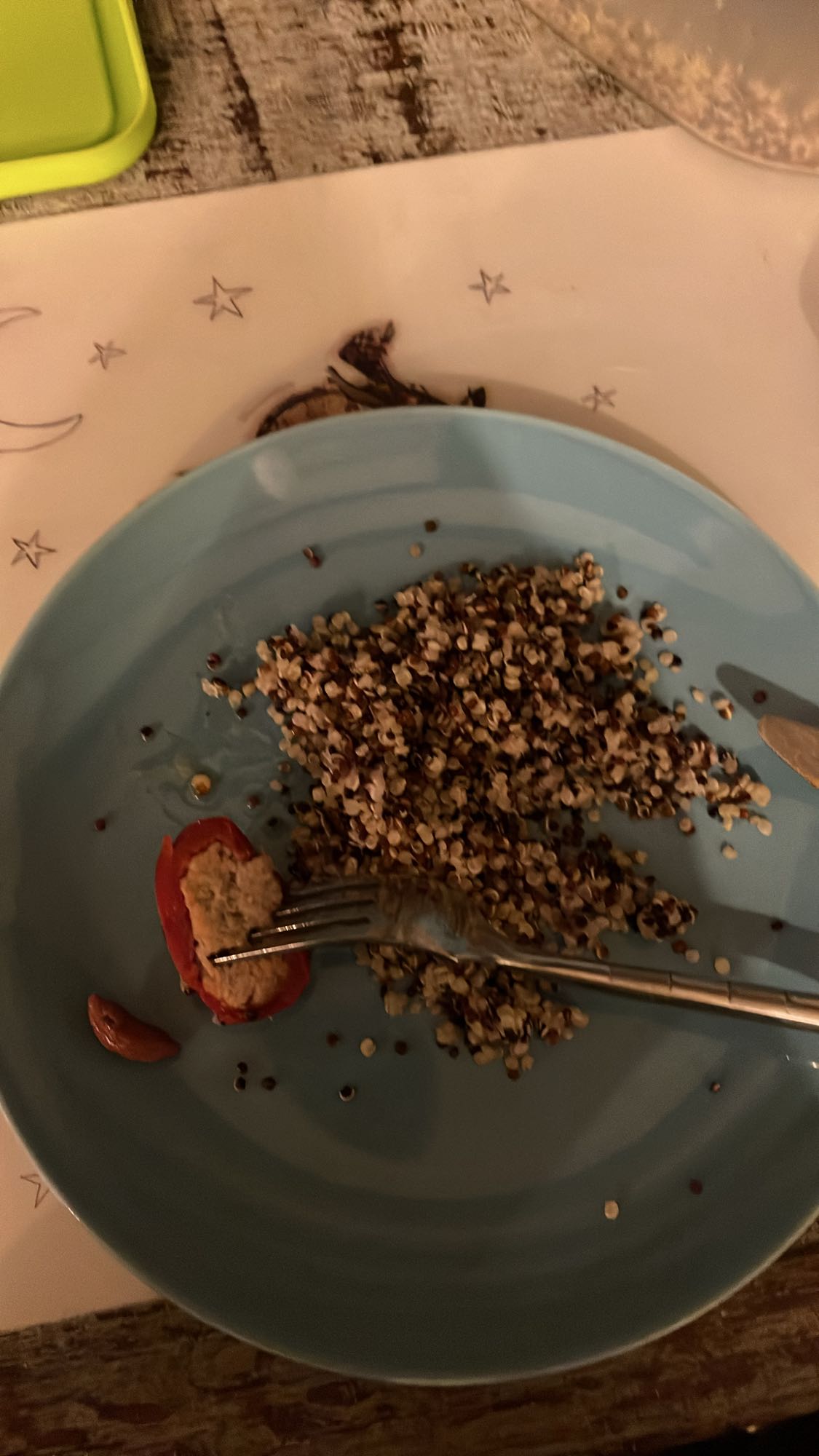 Quinoa et poivron farci