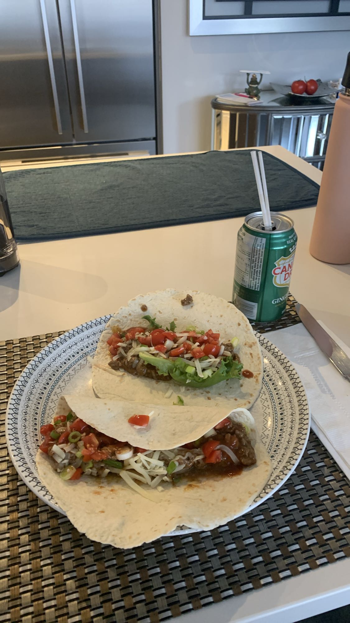 Tacos au boeuf
