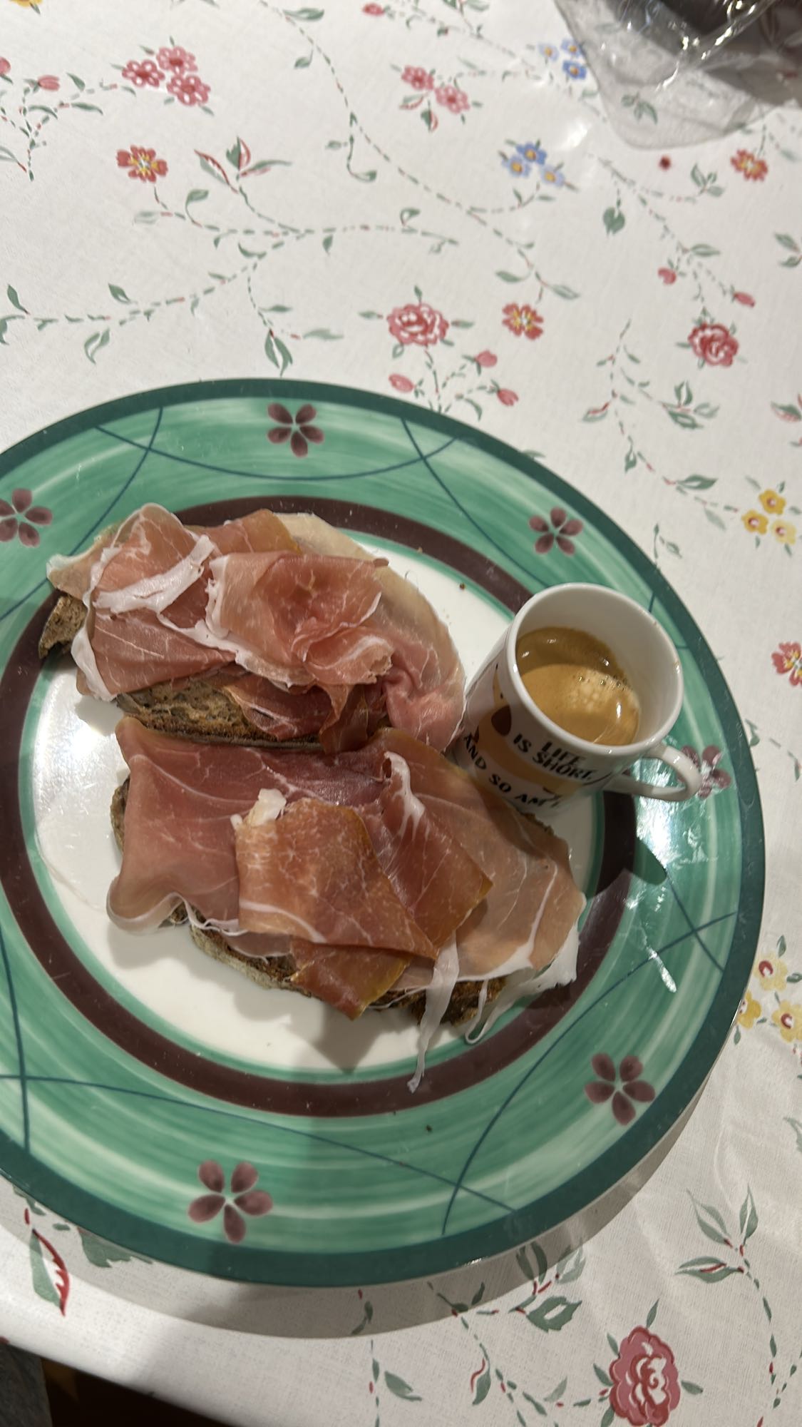 Pane e prosciutto