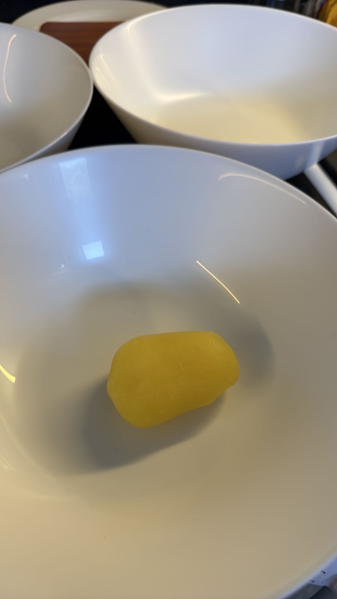 Skalad potatis