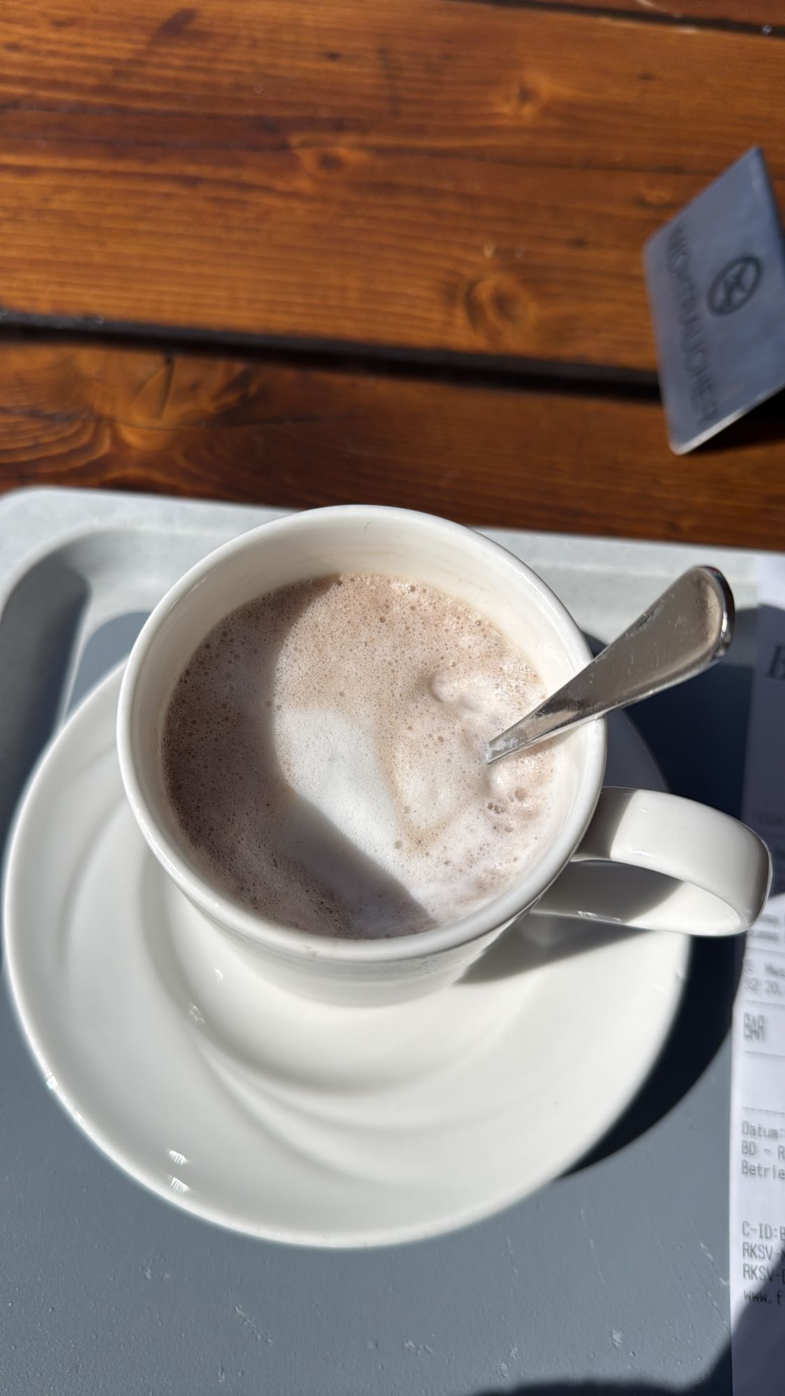 Warme chocolademelk