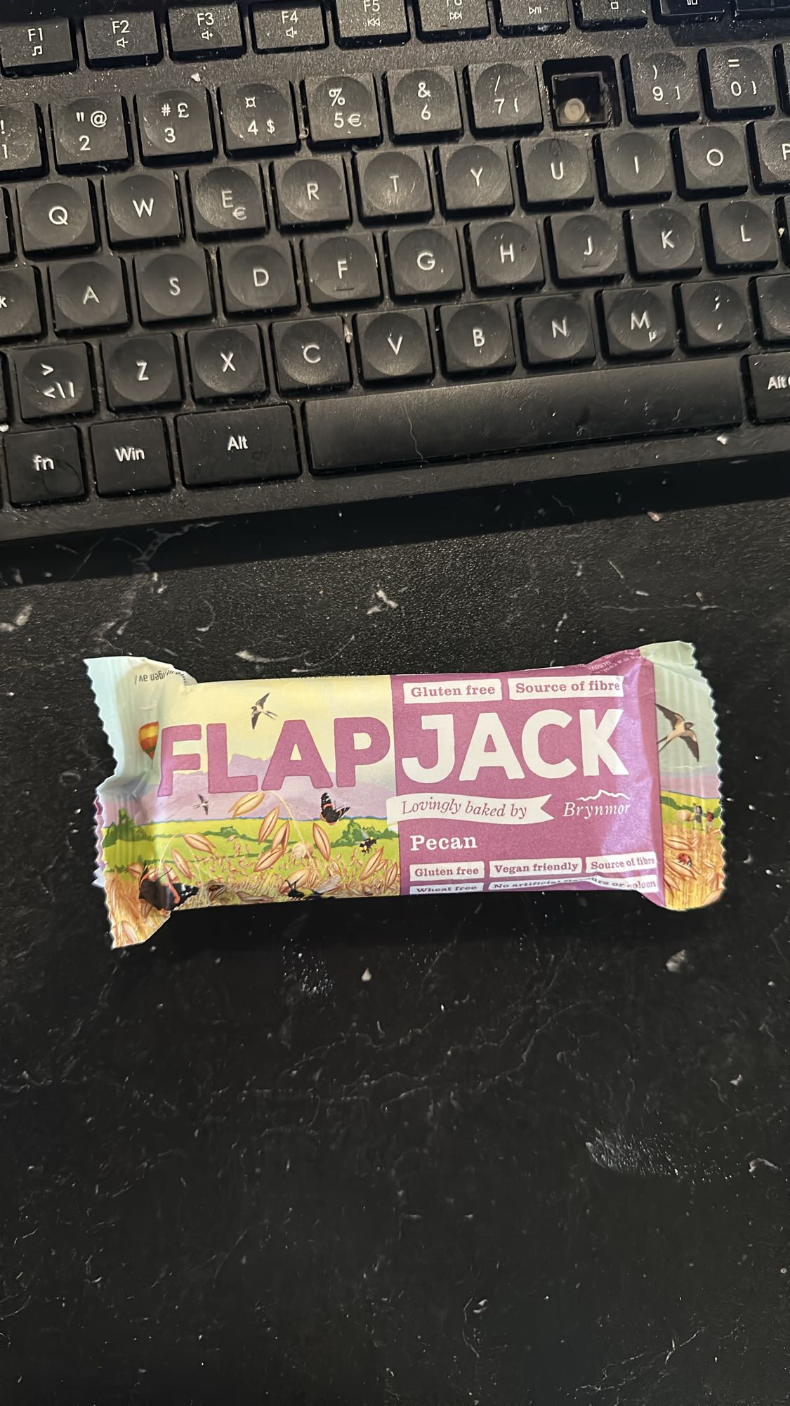 Pekanflapjack