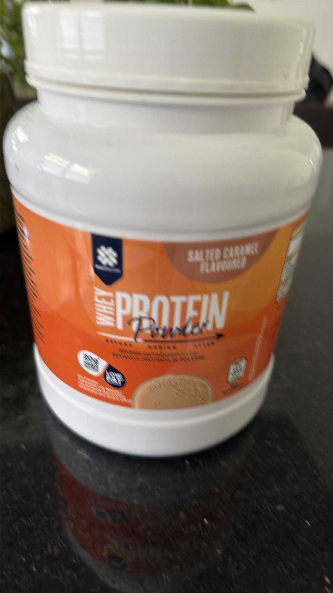 Proteinpulver Salzkaramell