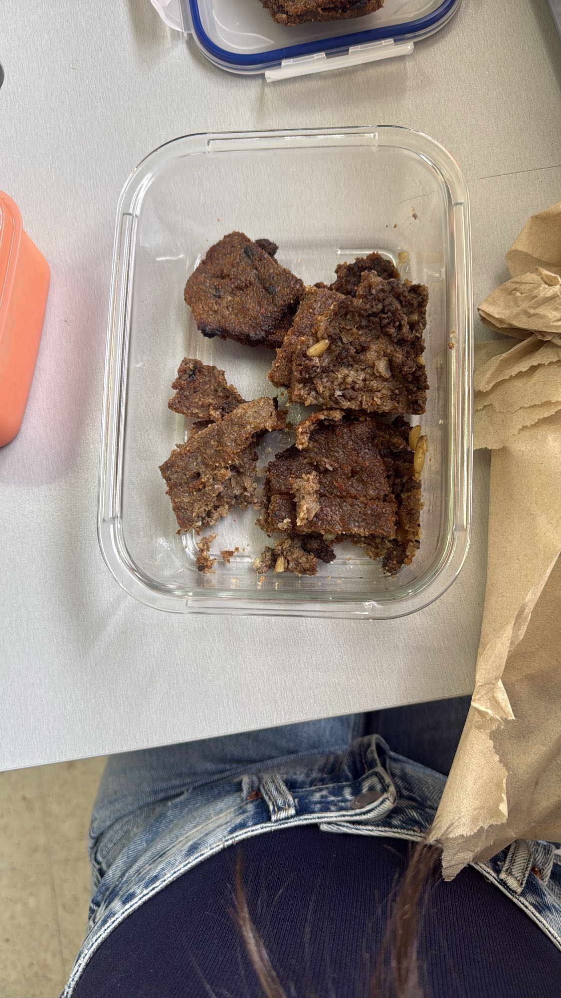 Banana oat cake