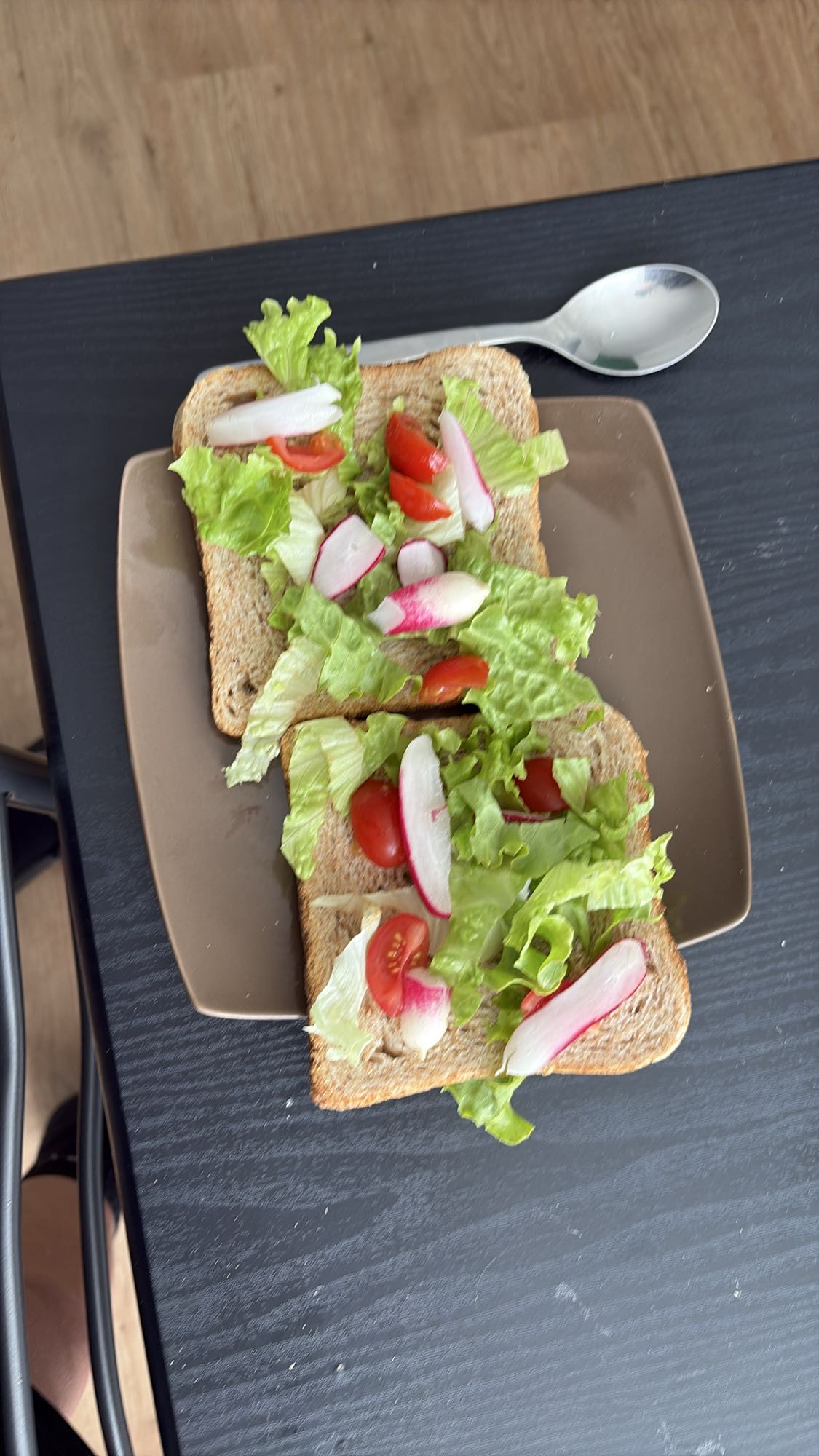 Tartines de salade
