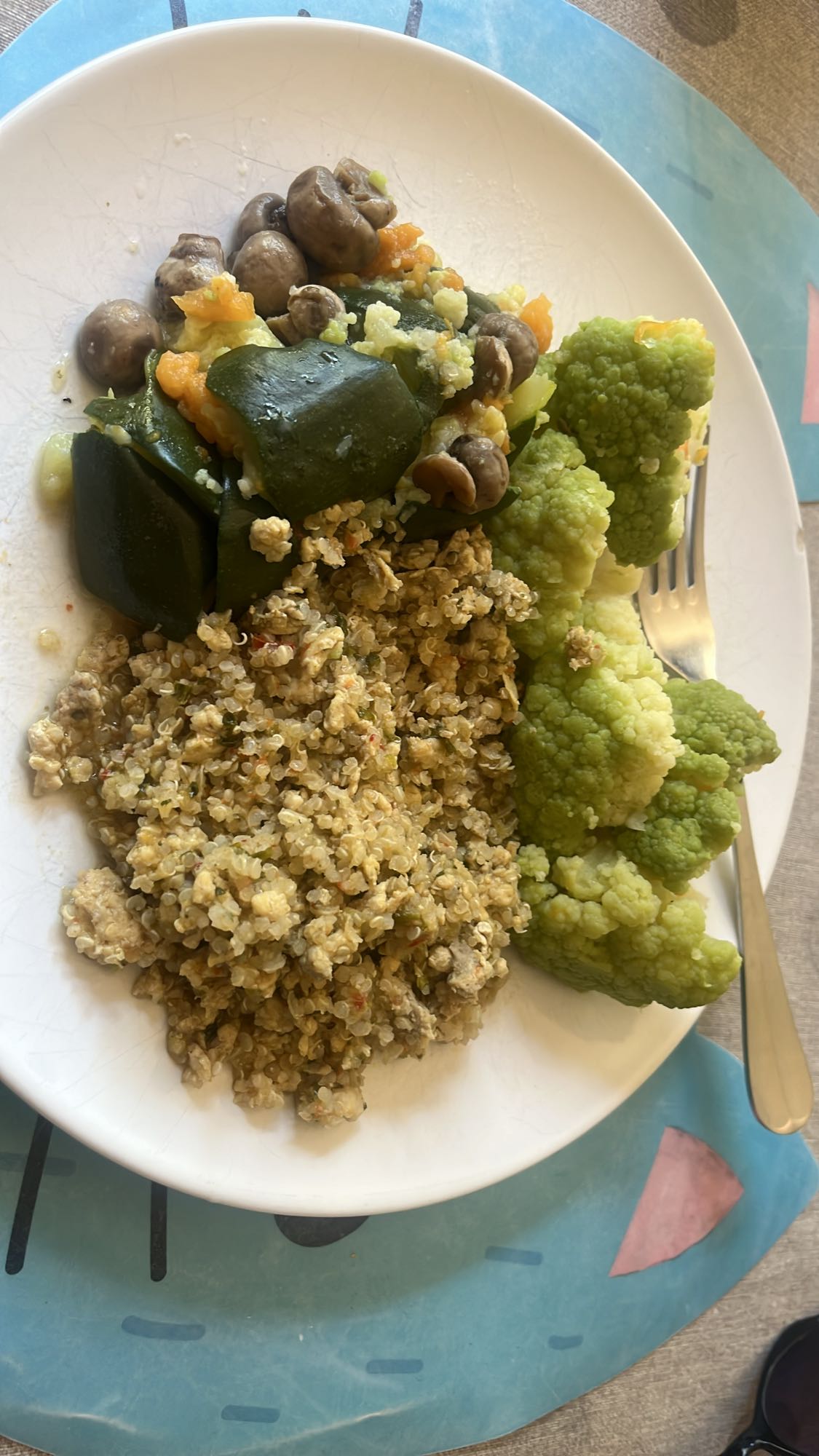 Quinoa con verduras
