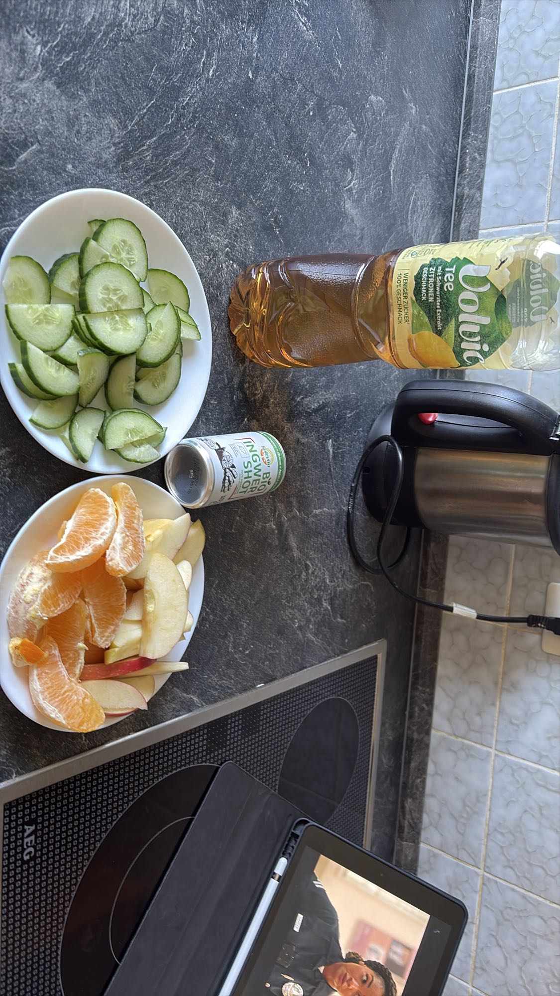 Obst-Gurken-Snack