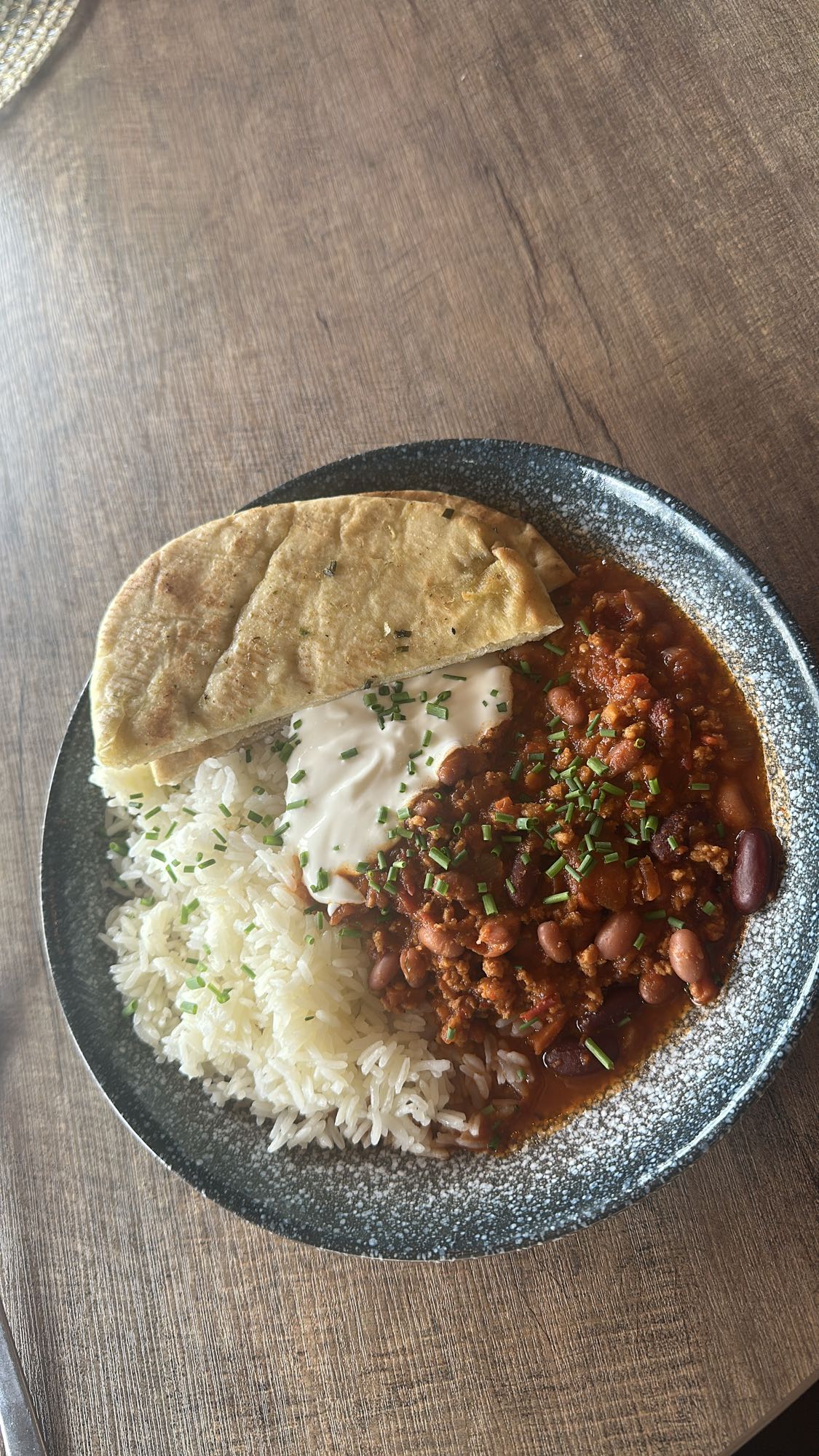 Chili con carne med ris