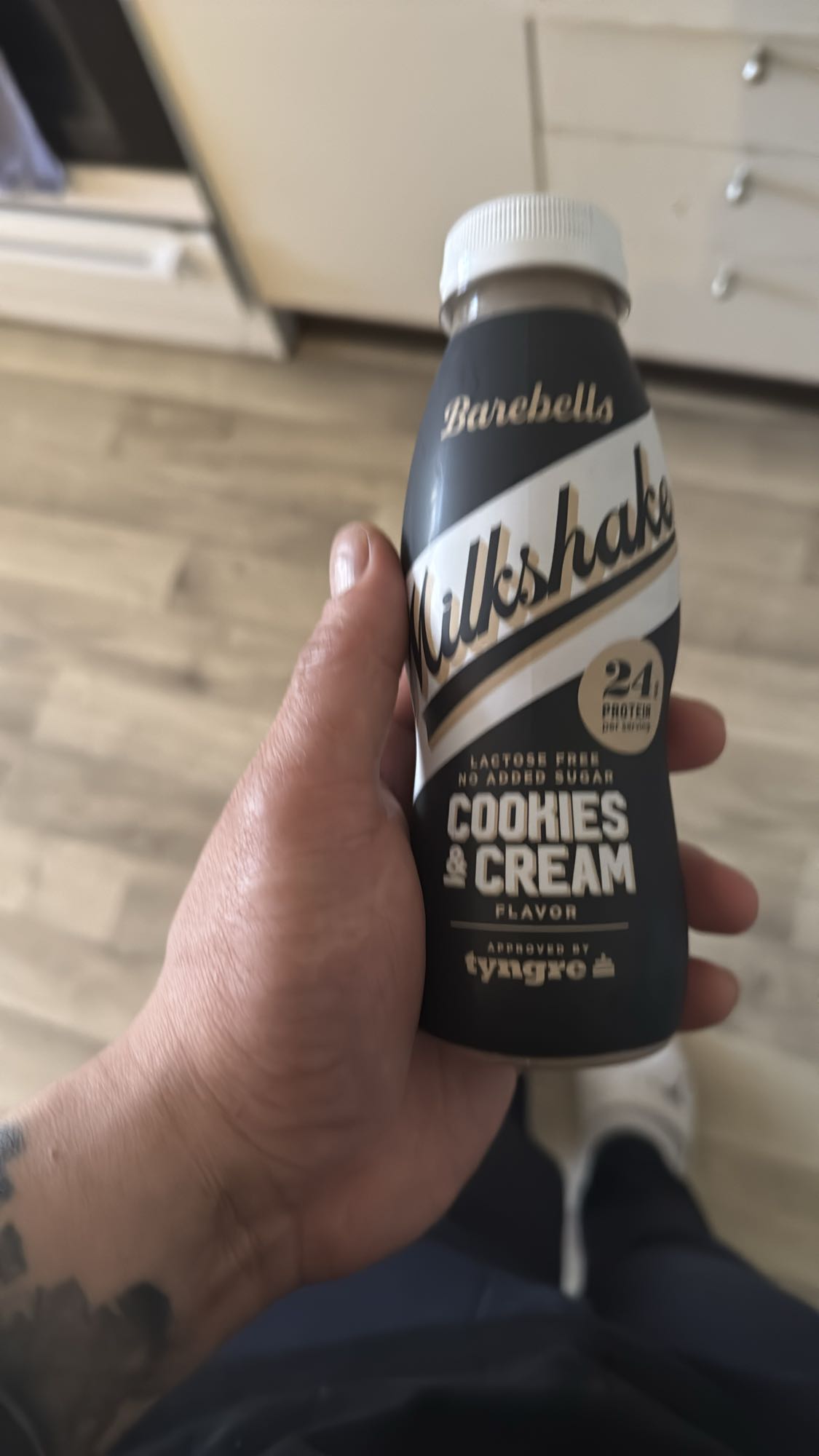 Milkshake cookies cream