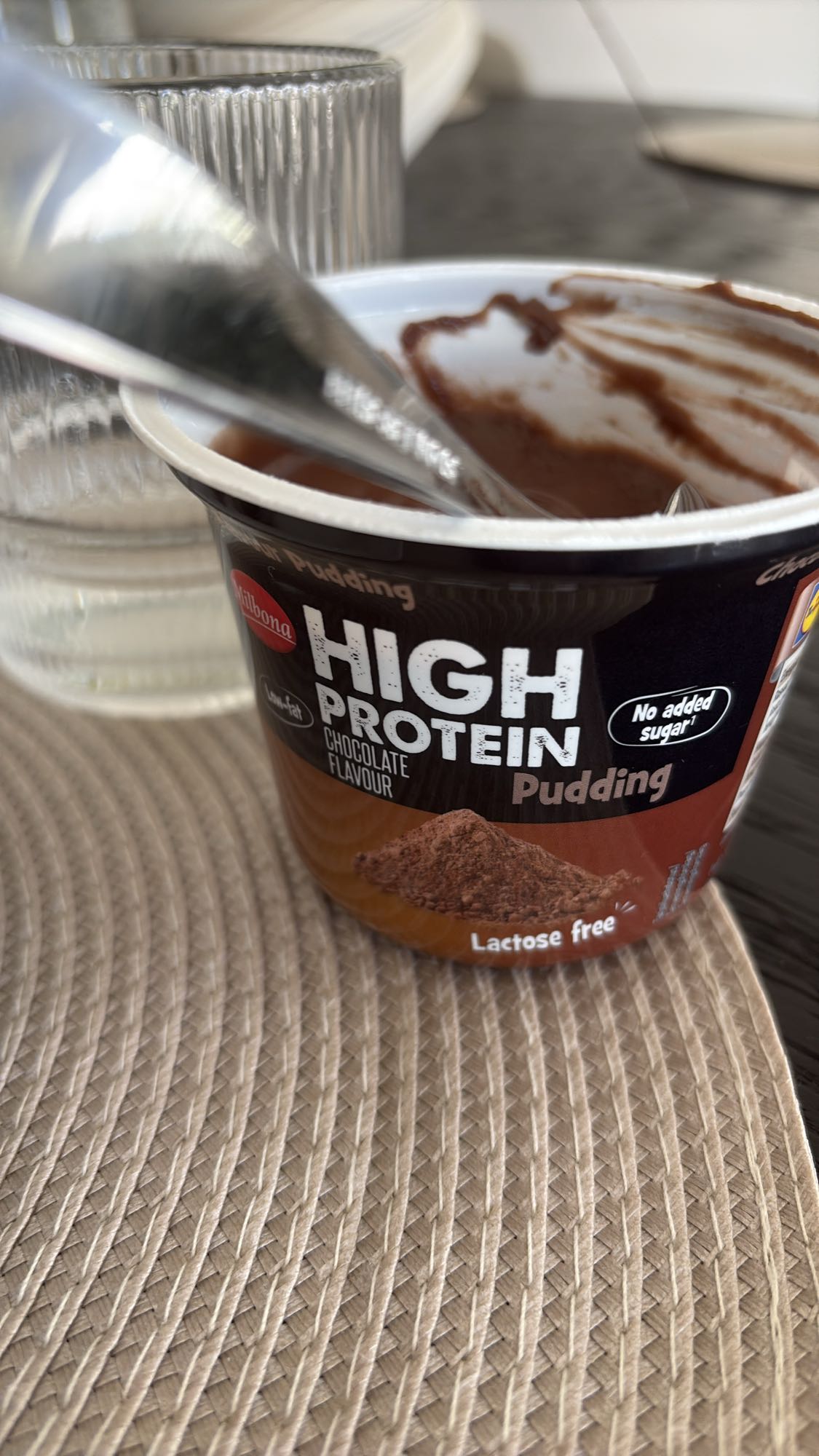 Chokladproteinpudding