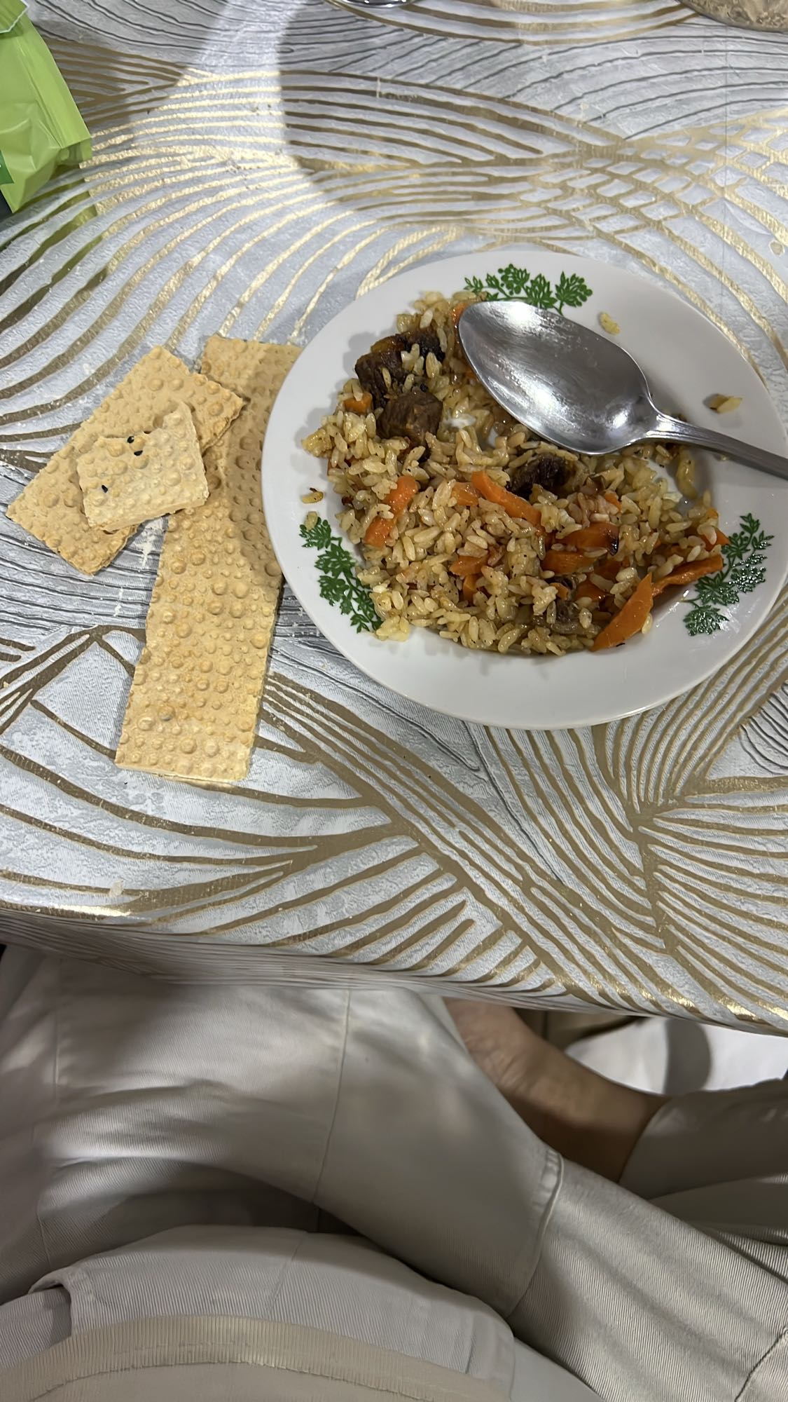 Плов с хлебцами