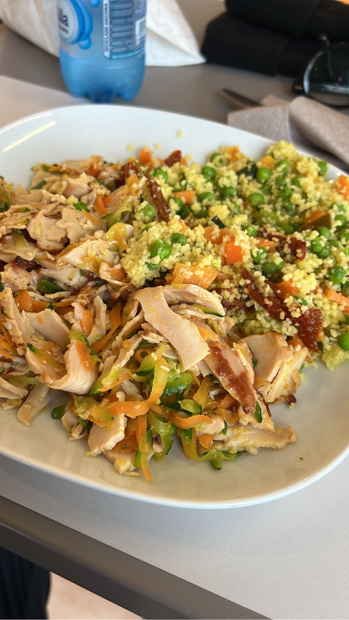 Pollo e couscous