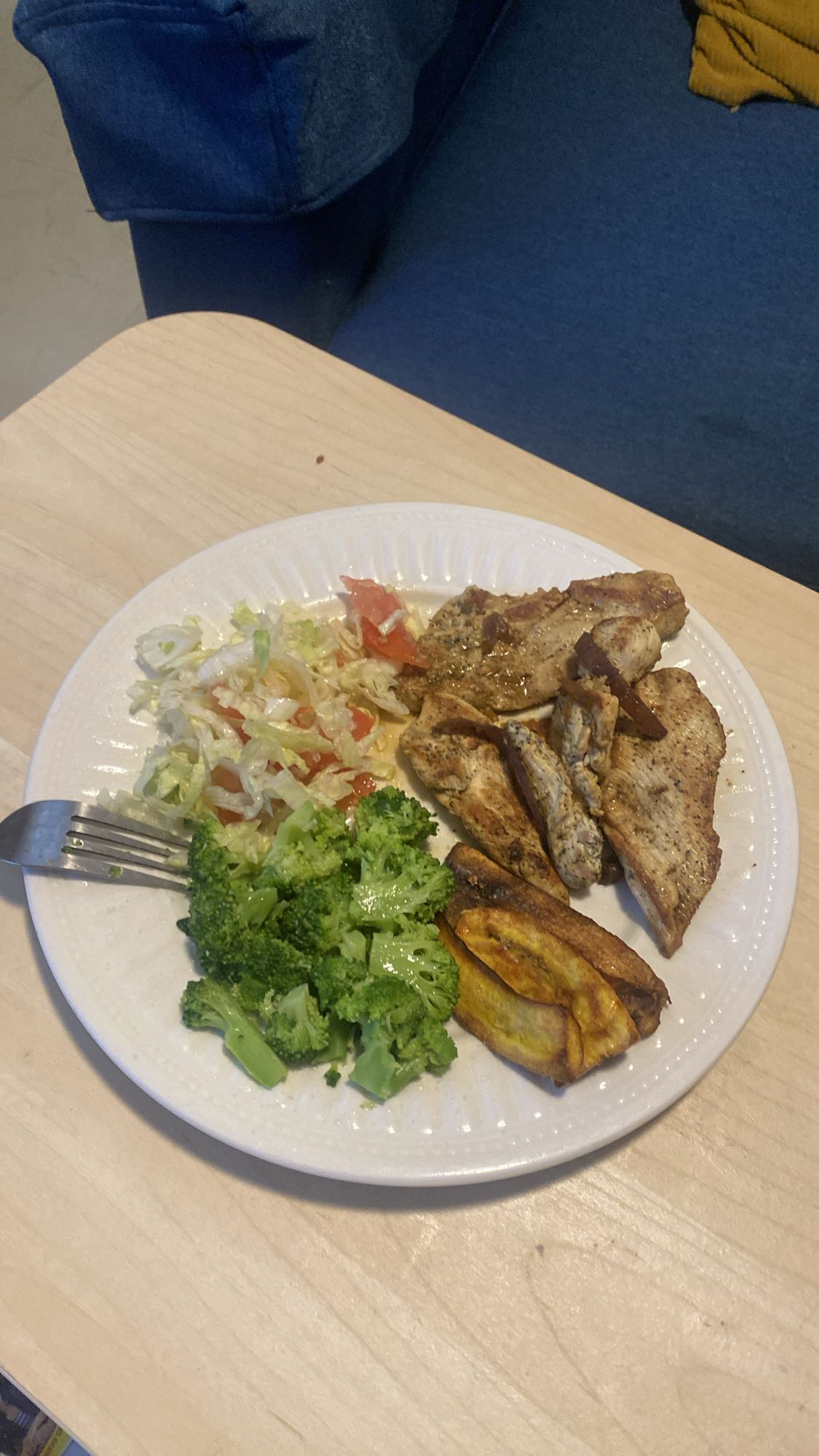 pollo con brócoli