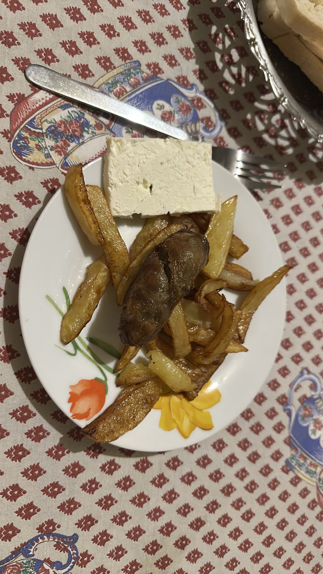 Sausage Fries and Cheese