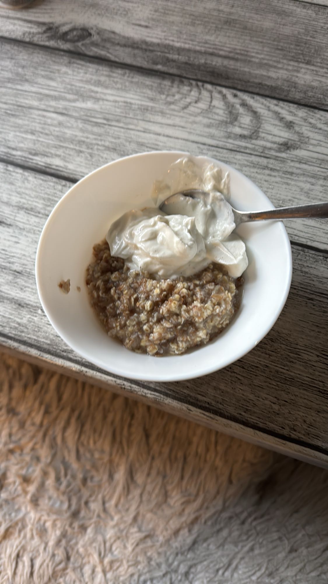 Fiberhavregrynsgröt med kvarg