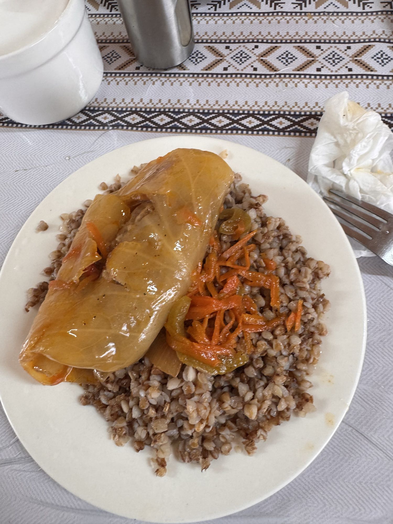 Голубец с гречкой