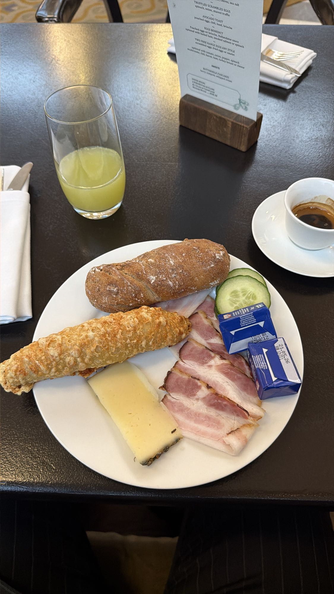 Frühstücksteller