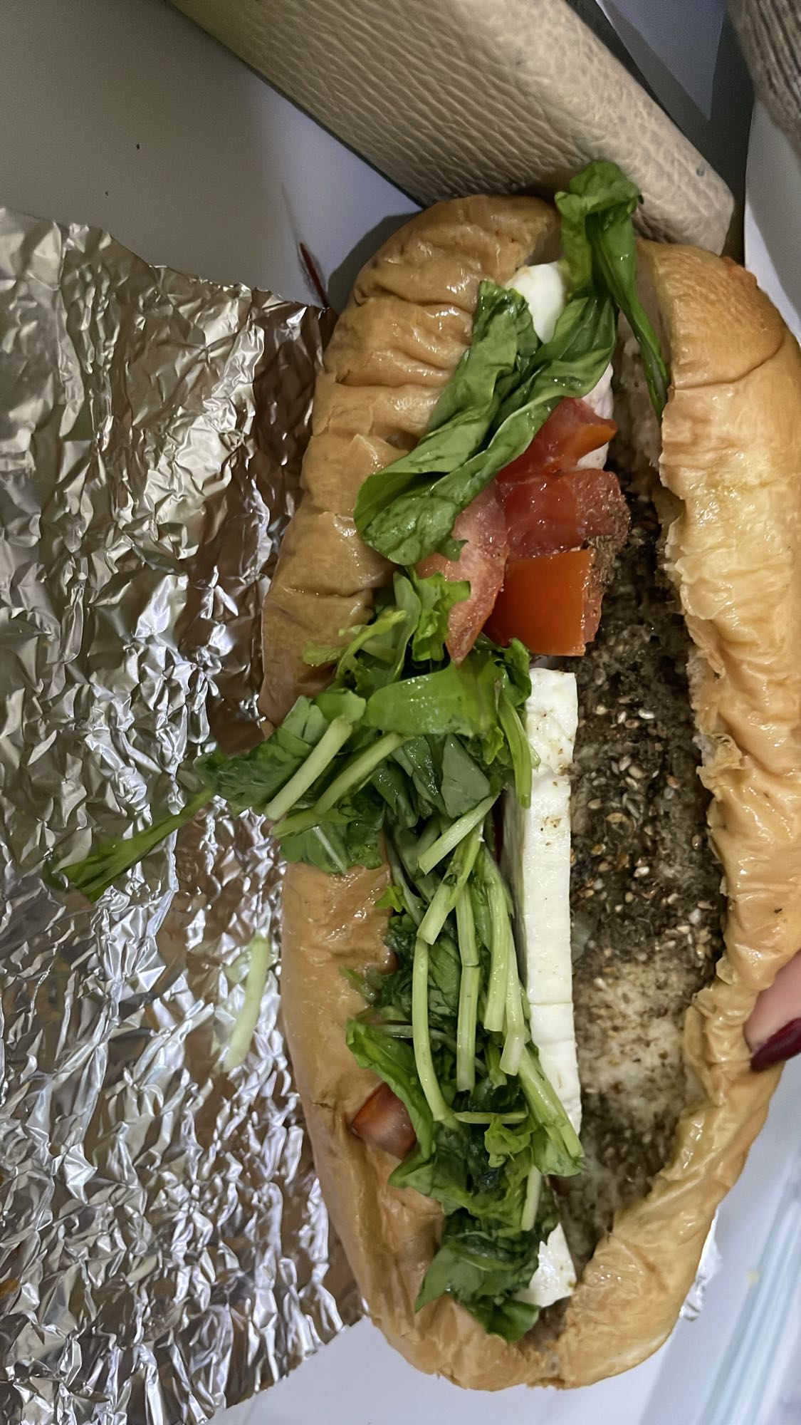 Zaatar Cheese Sandwich