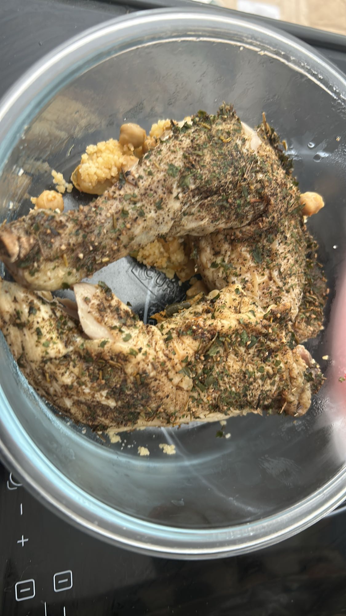 Poulet aux pois chiches