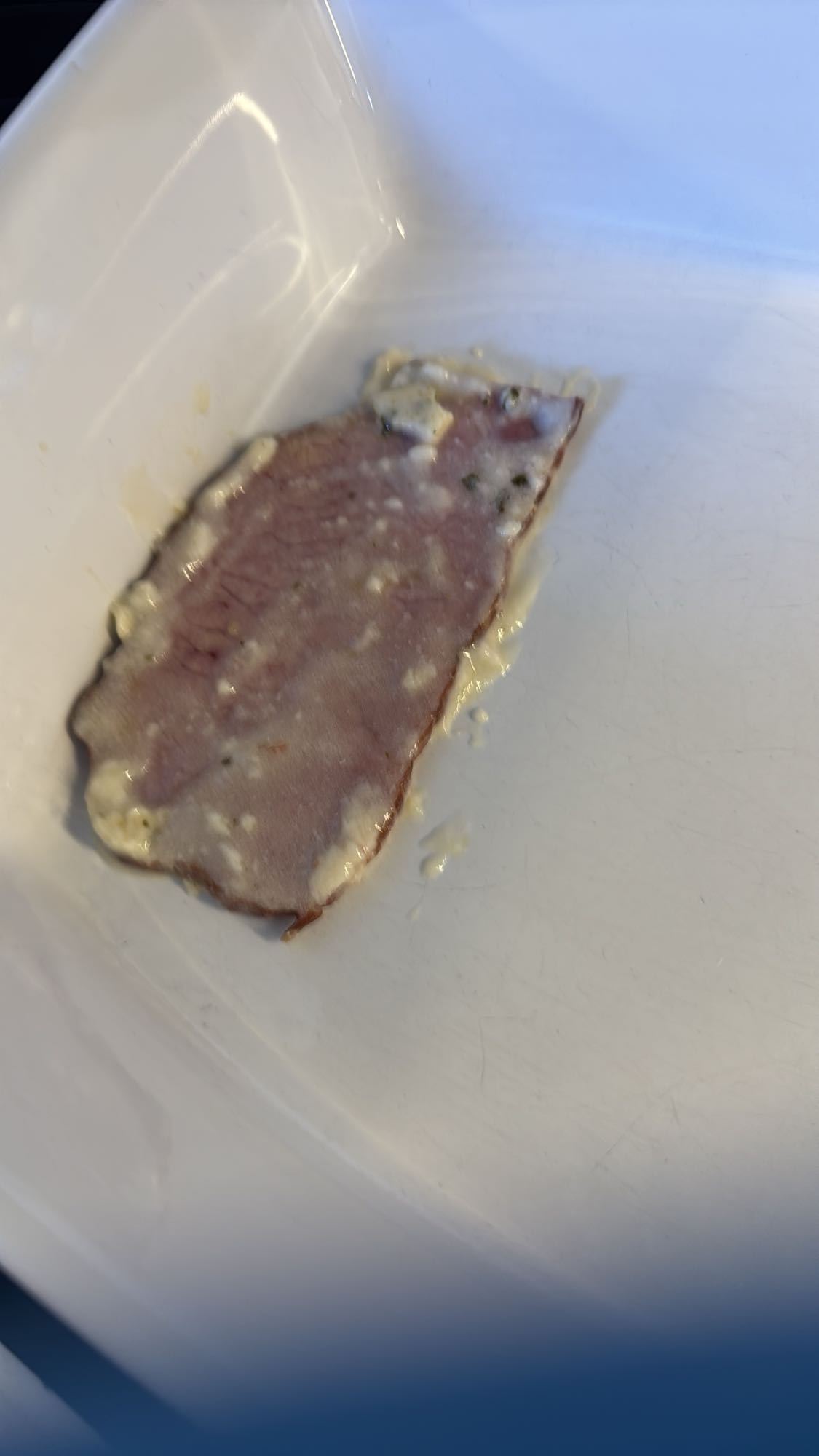 Skinka med sås
