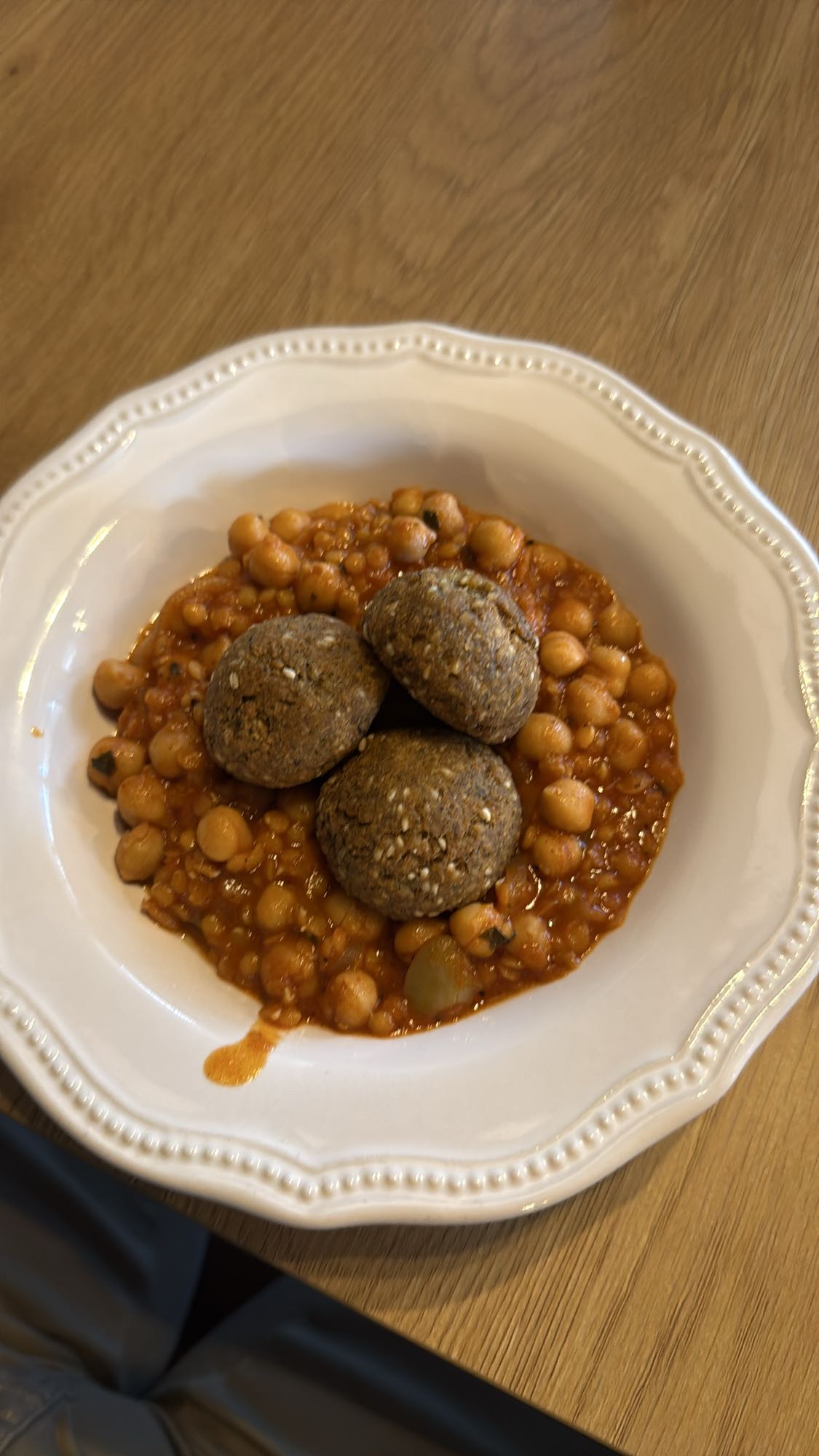 Falafel Chickpea Stew